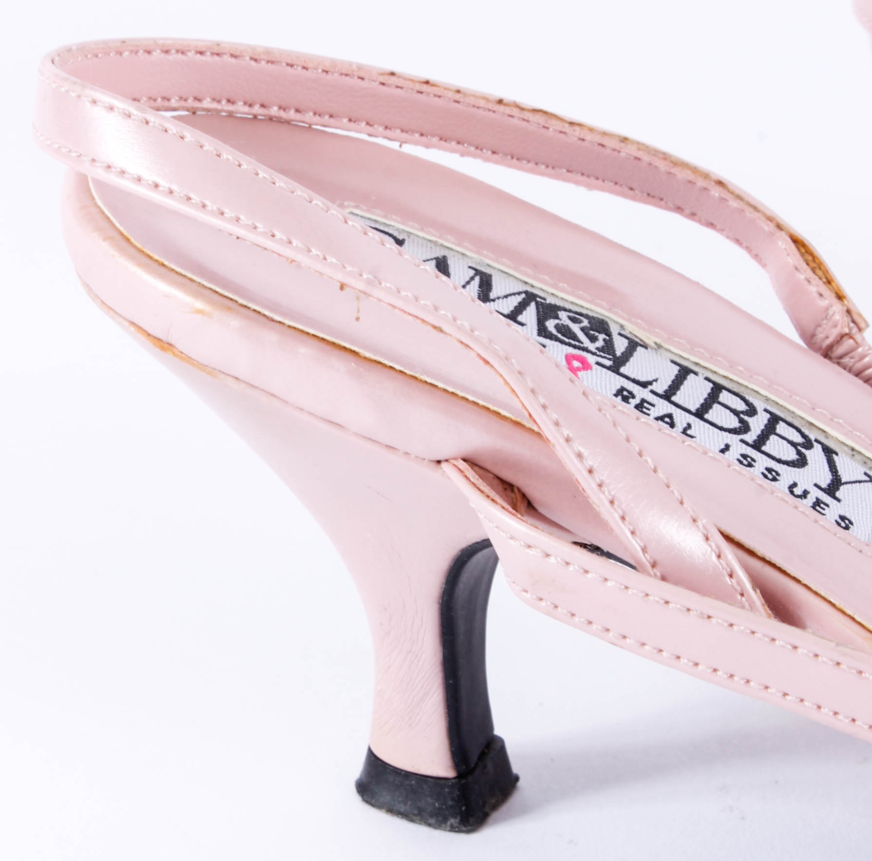 Women's Dress Sandals including a Pair of Brazilian Heels with Coiled Metal Heel