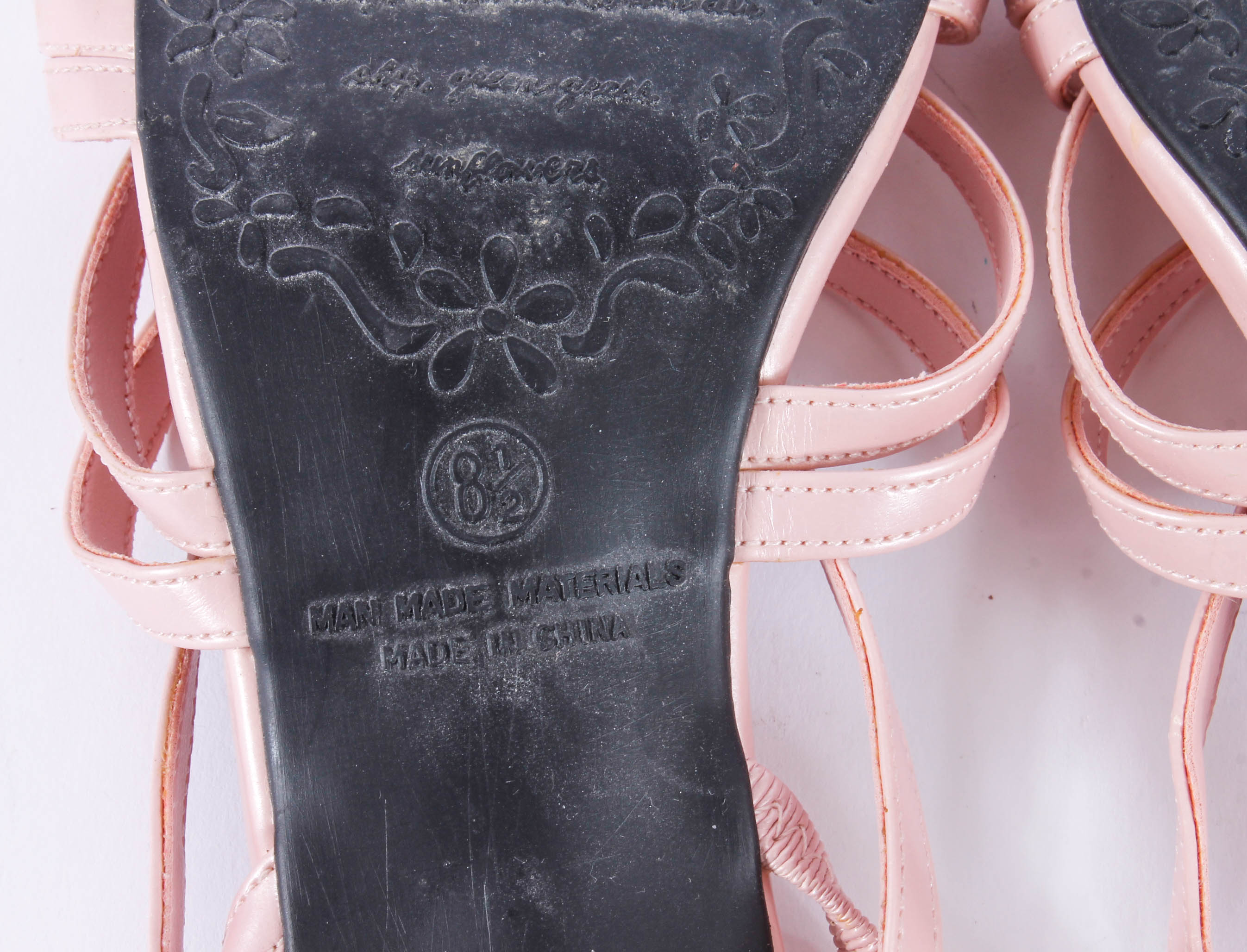 Women's Dress Sandals including a Pair of Brazilian Heels with Coiled Metal Heel