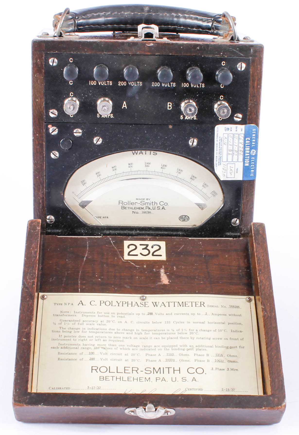 Vintage Electric Meters