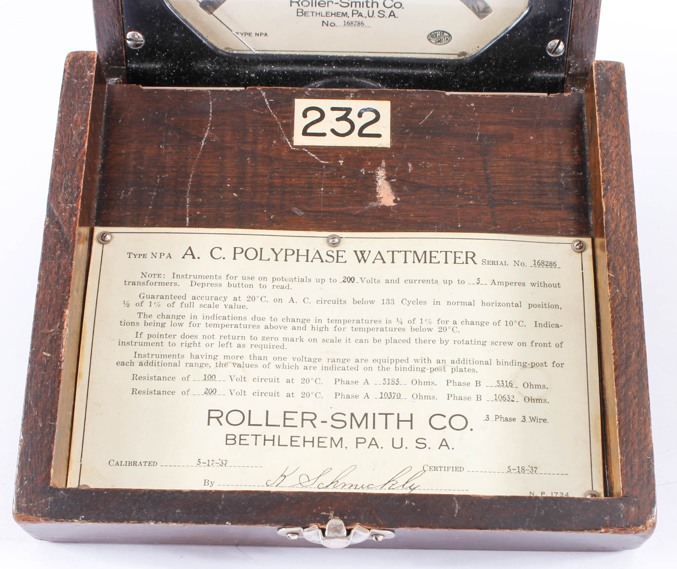 Vintage Electric Meters