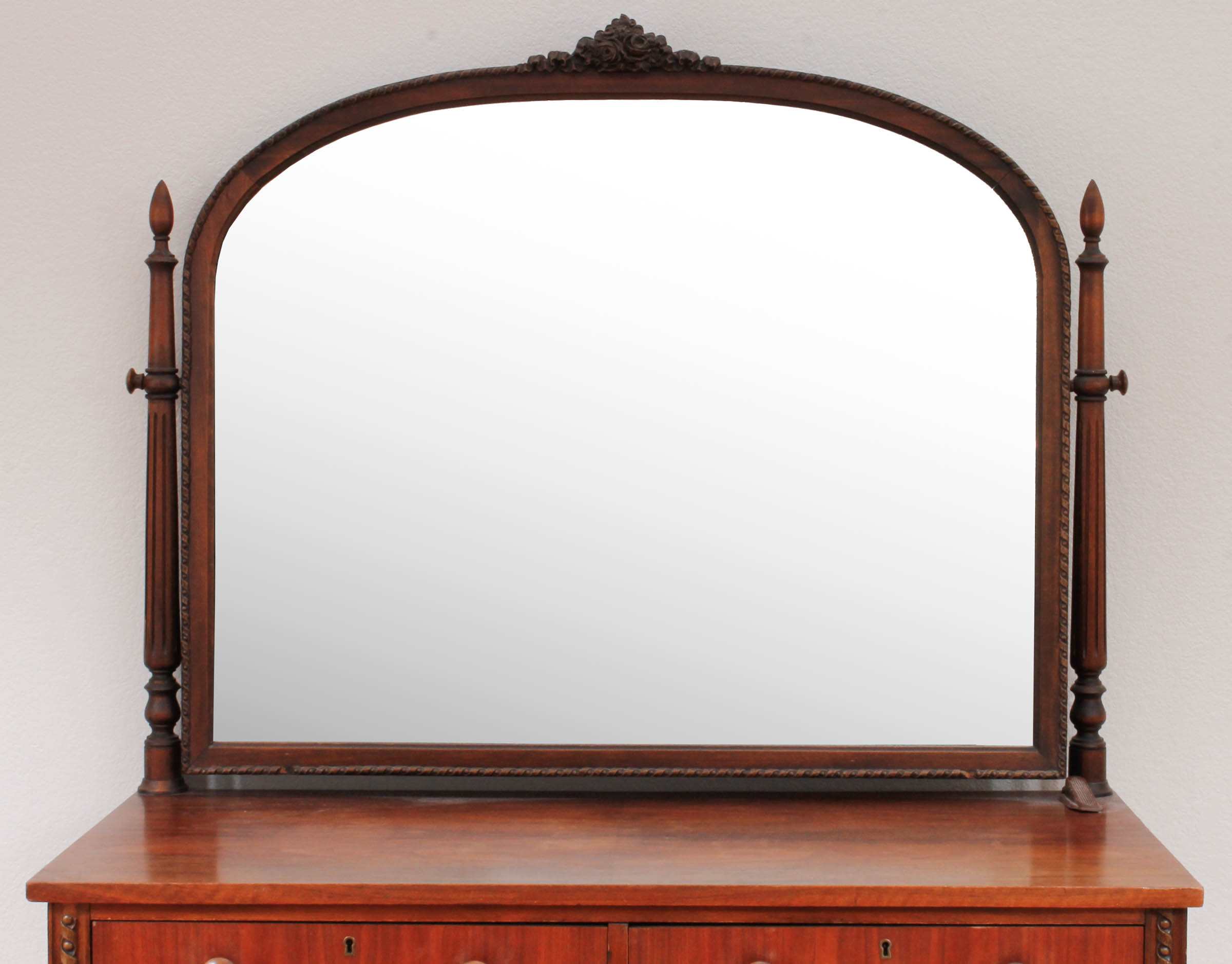 Vintage Mahogany Dresser with Mirror