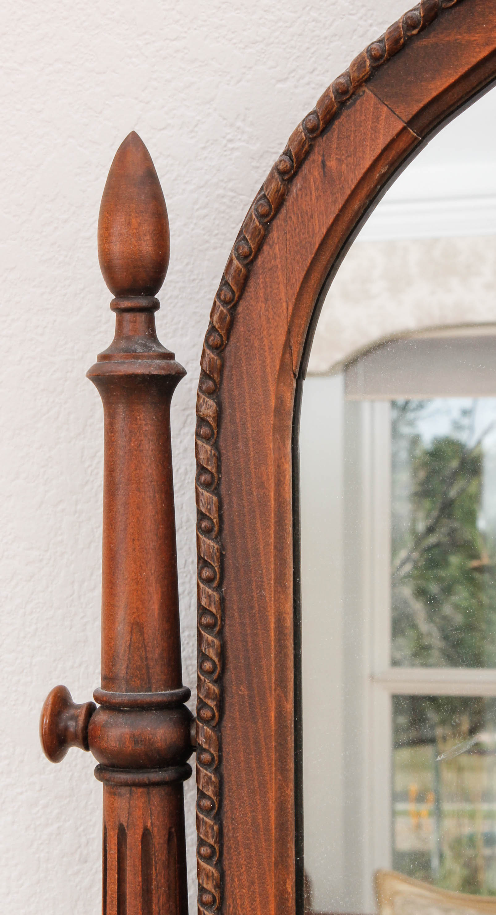 Vintage Mahogany Dresser with Mirror