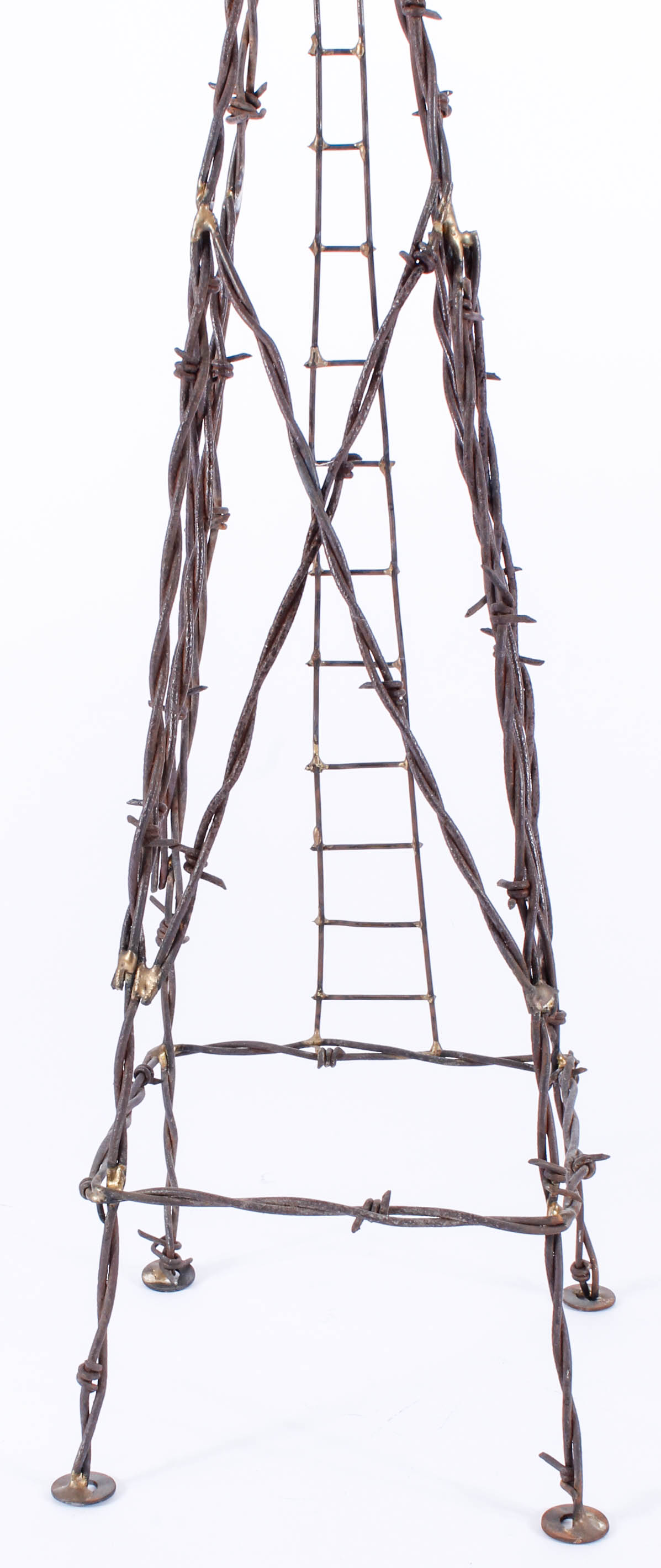 Barbed Wire Windmill Sculpture