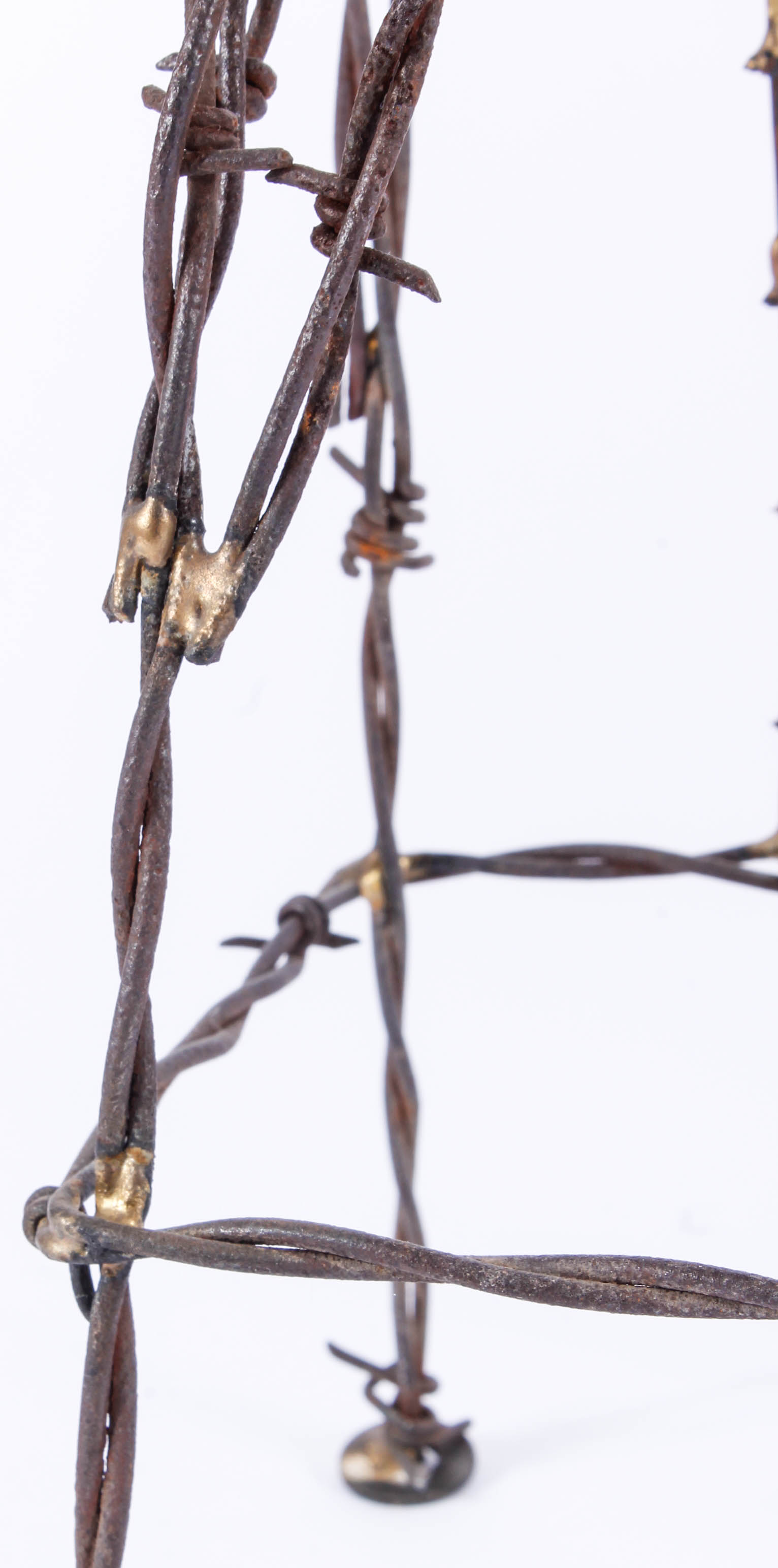 Barbed Wire Windmill Sculpture