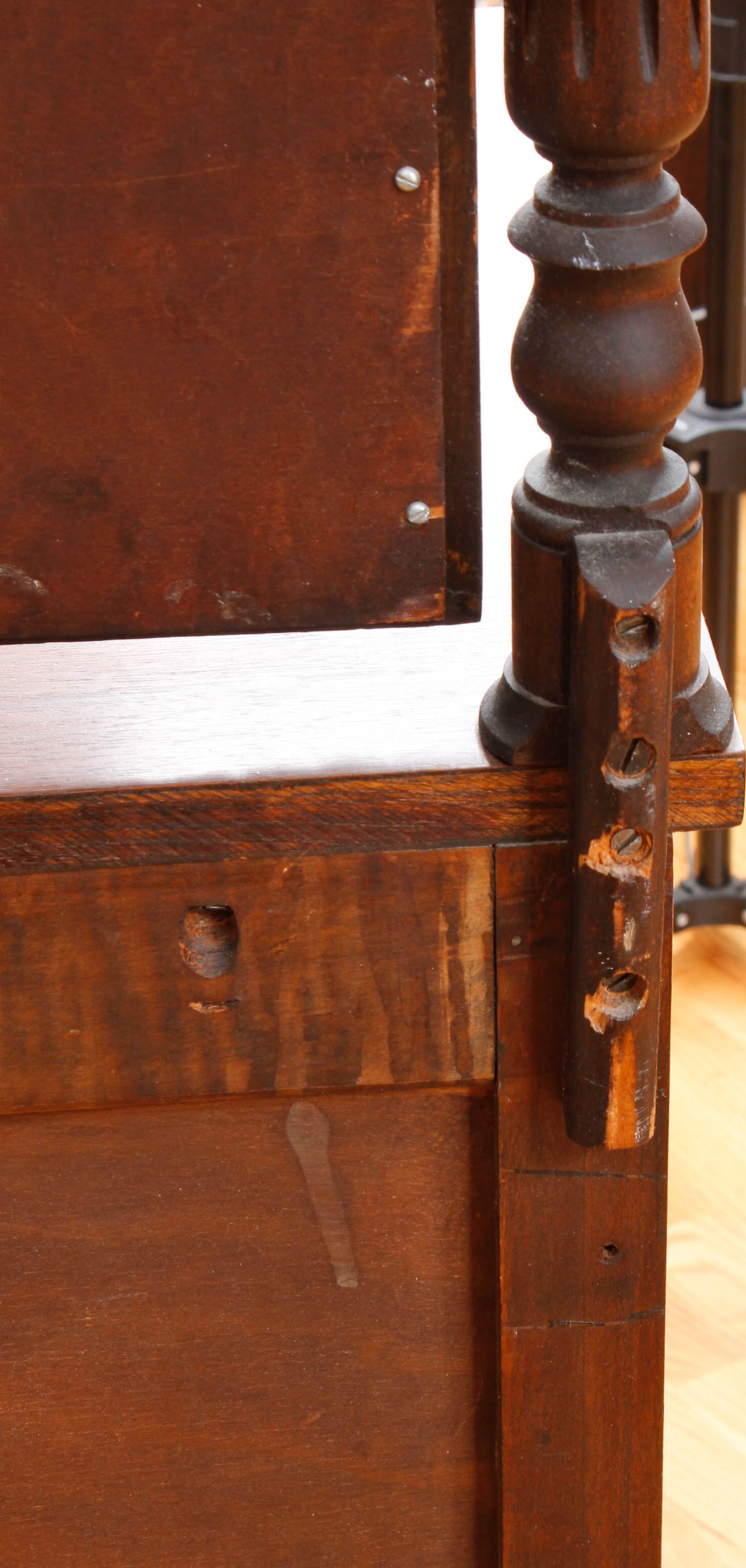 Vintage Mahogany Dresser with Mirror