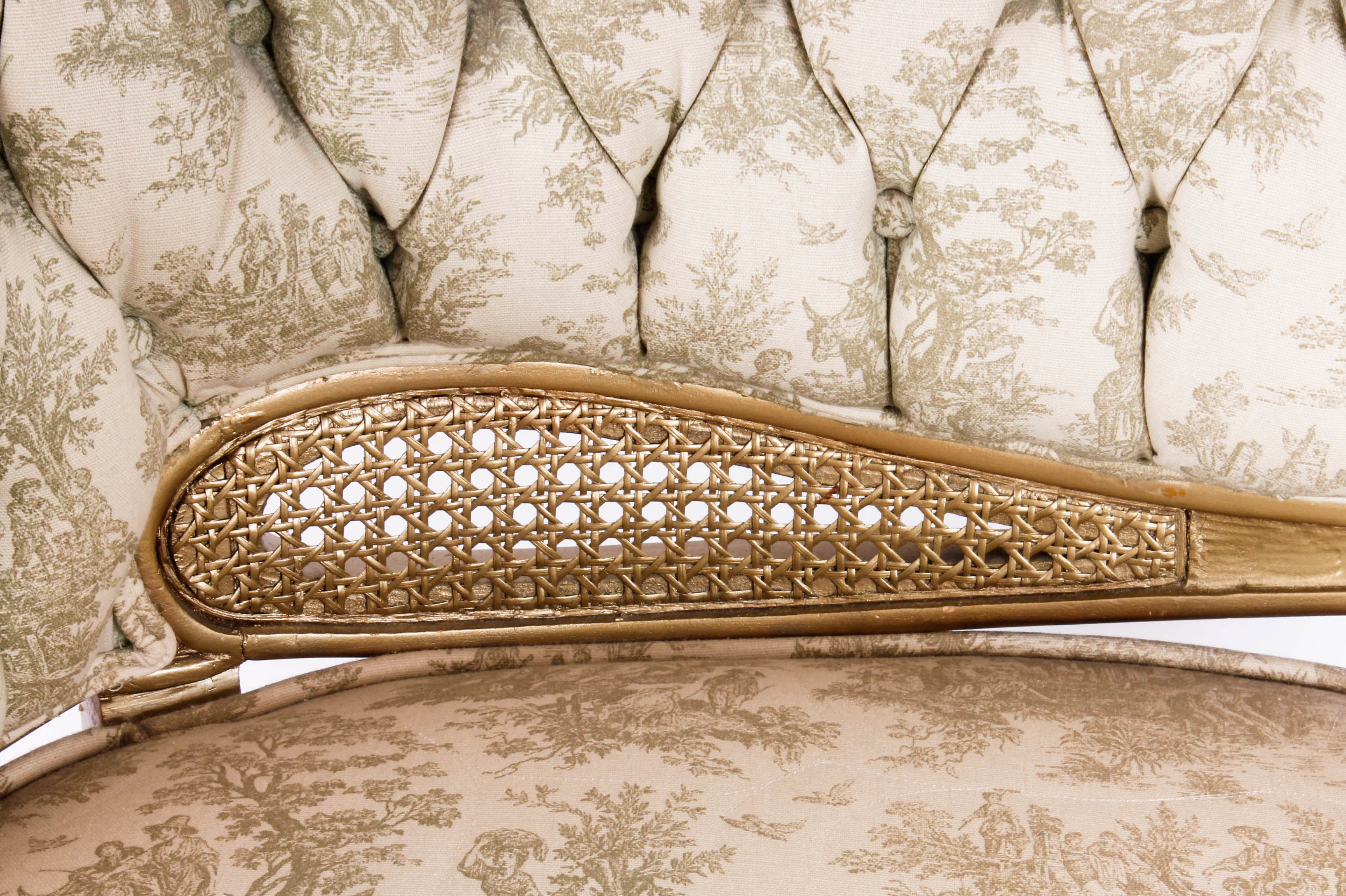 Pair of Vintage Upholstered Side Chairs