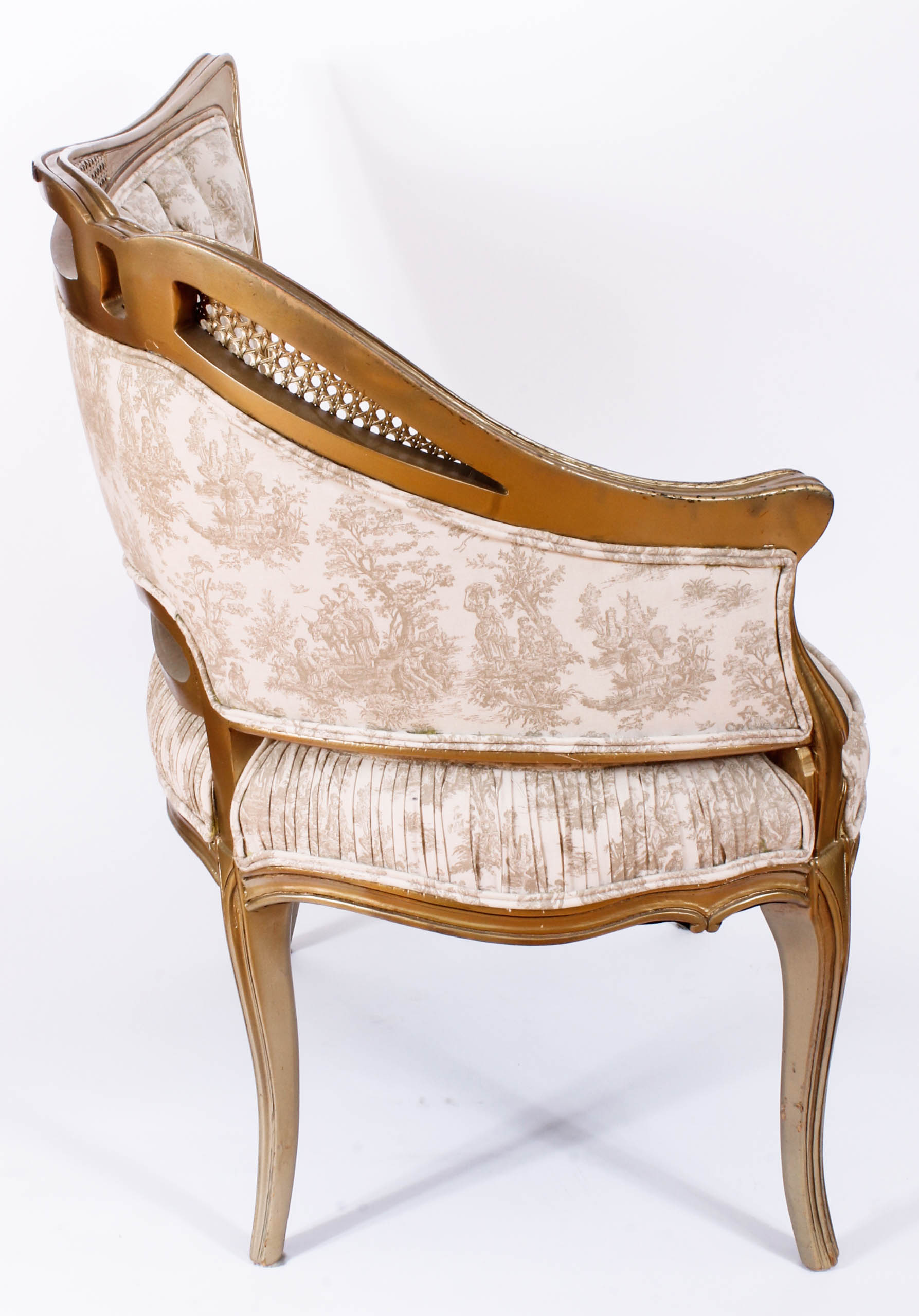 Pair of Vintage Upholstered Side Chairs