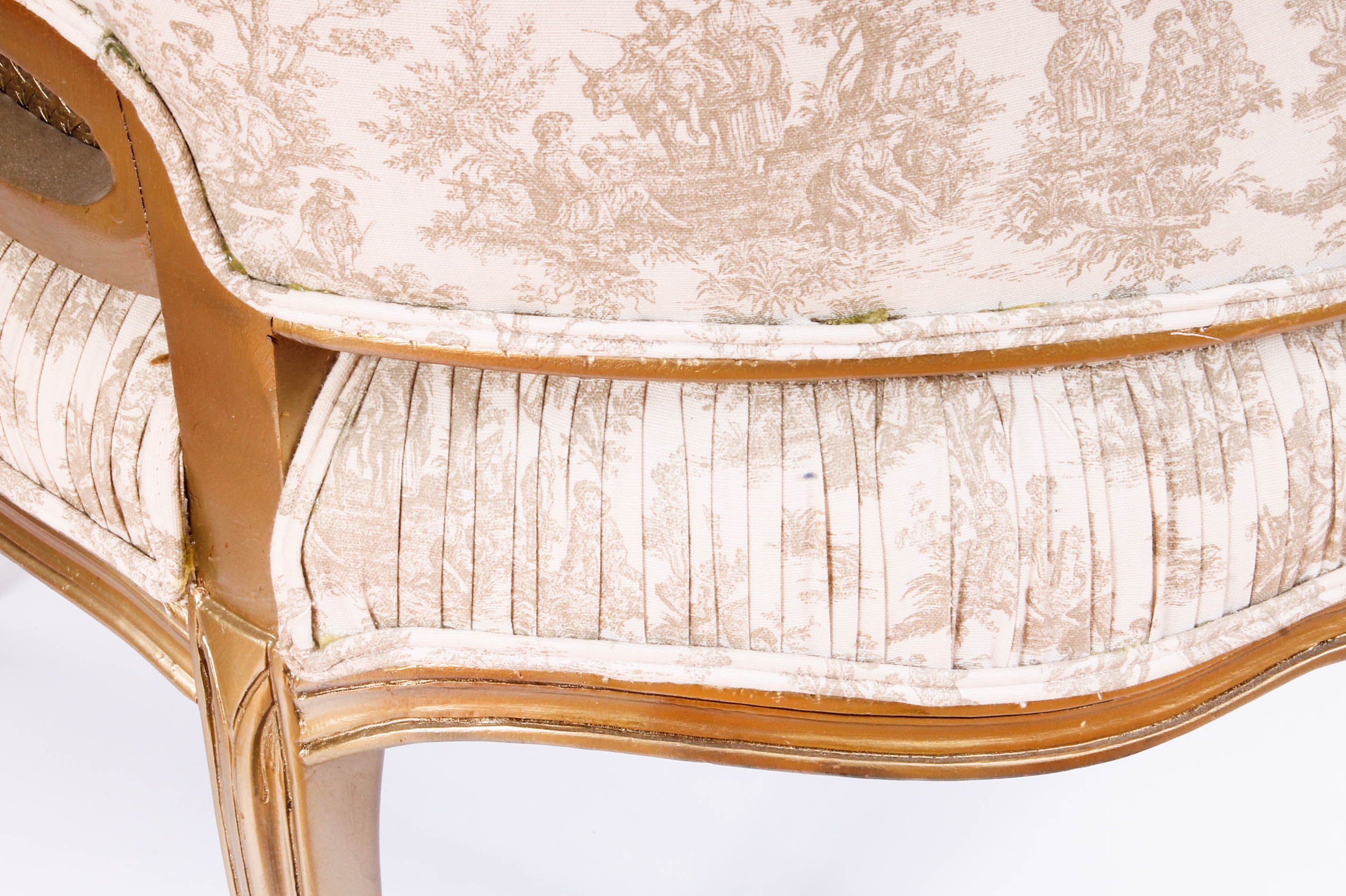 Pair of Vintage Upholstered Side Chairs