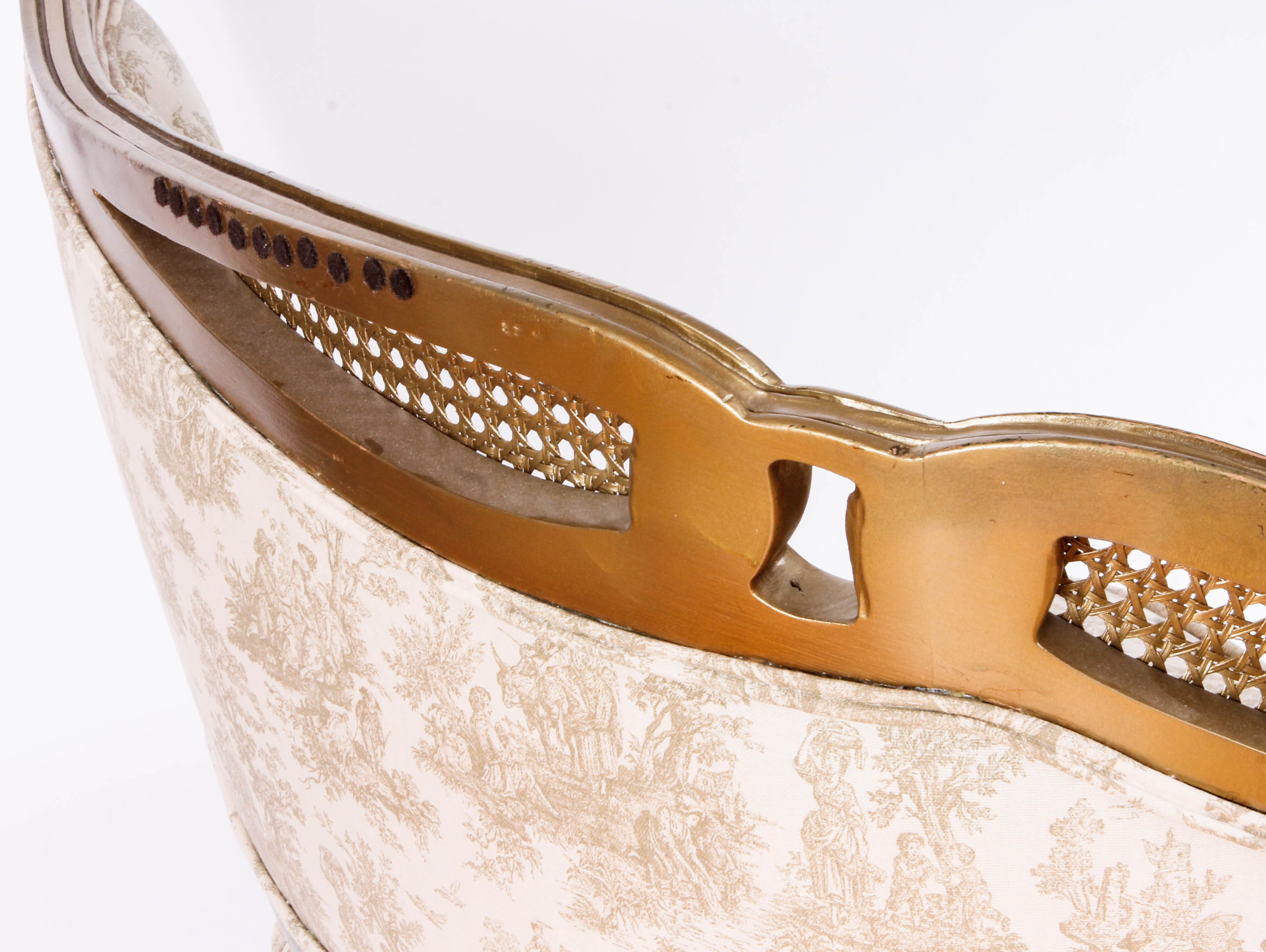 Pair of Vintage Upholstered Side Chairs