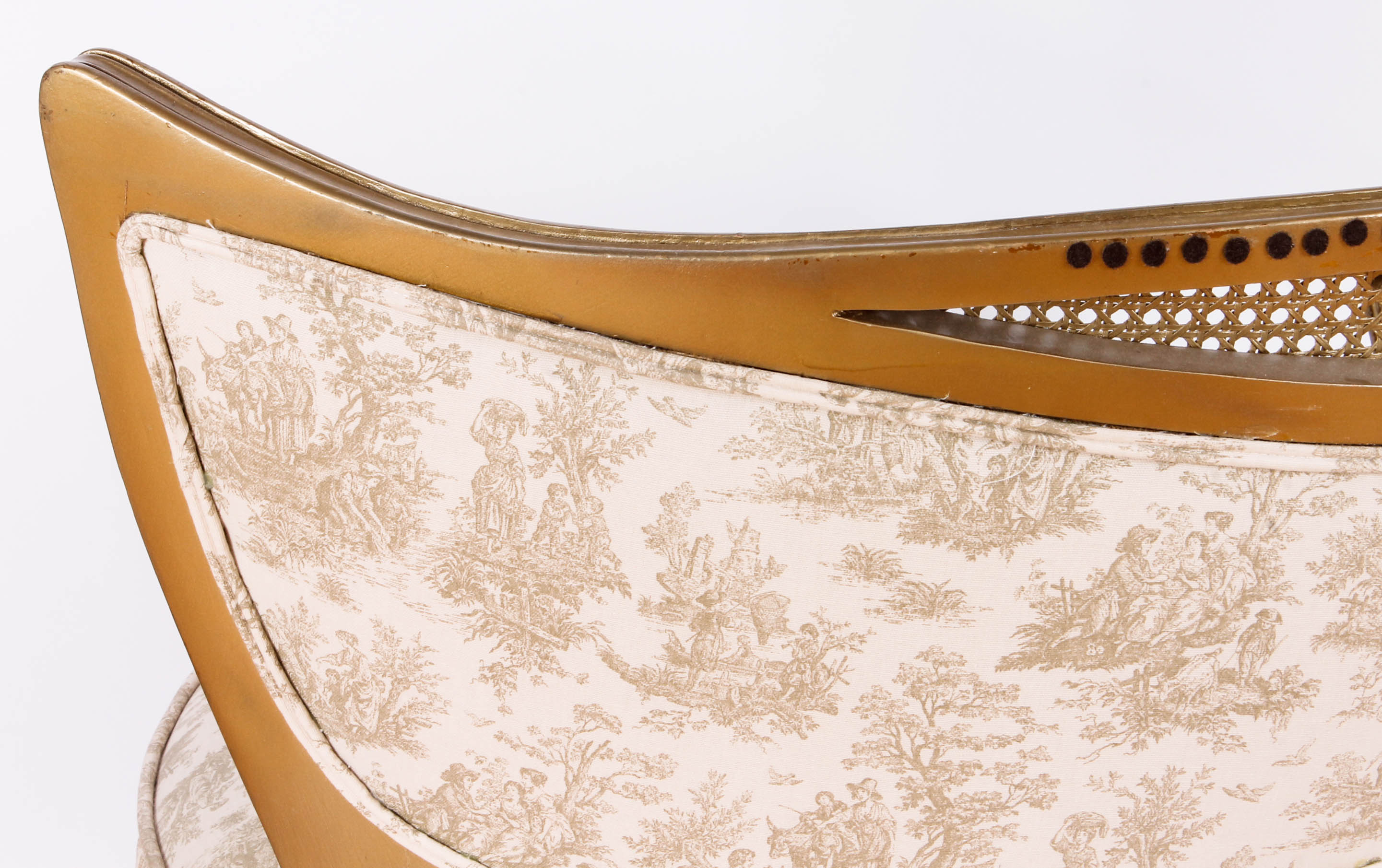 Pair of Vintage Upholstered Side Chairs