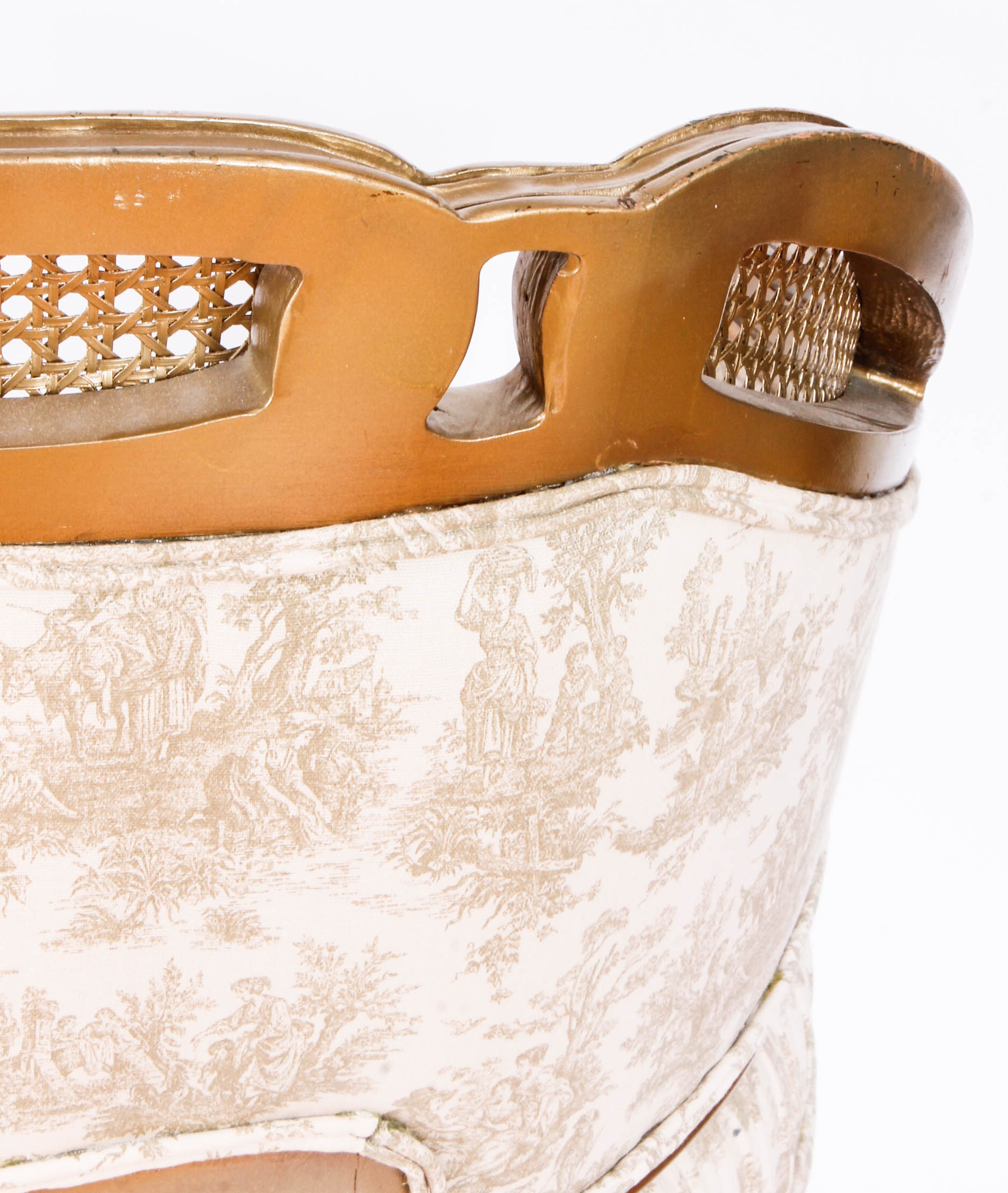 Pair of Vintage Upholstered Side Chairs