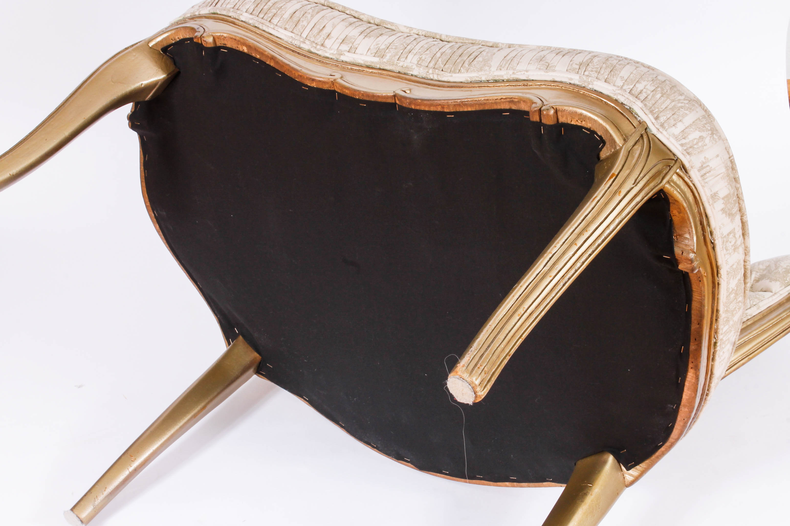 Pair of Vintage Upholstered Side Chairs