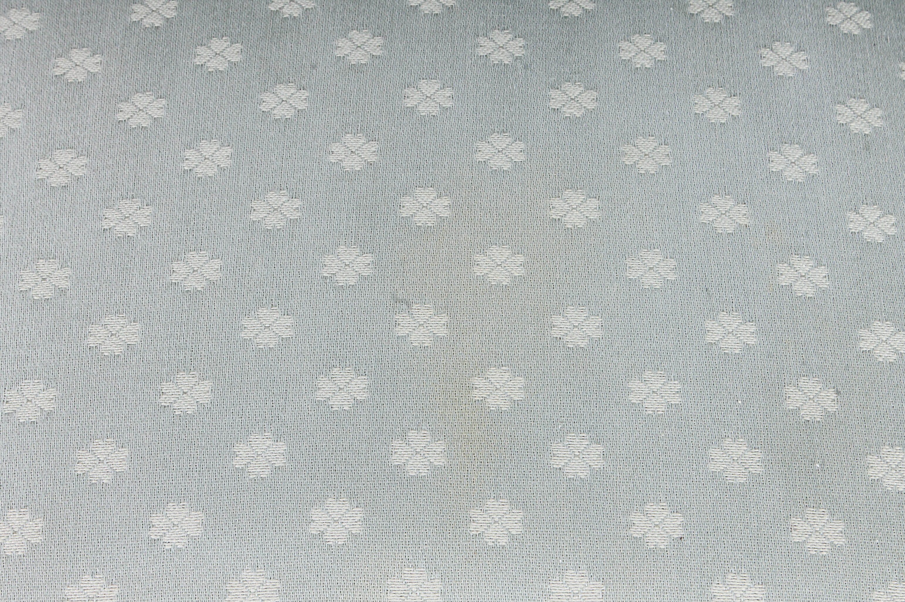 Pair of Carved and Upholstered Victorian Parlour Chairs with Matching Footrest