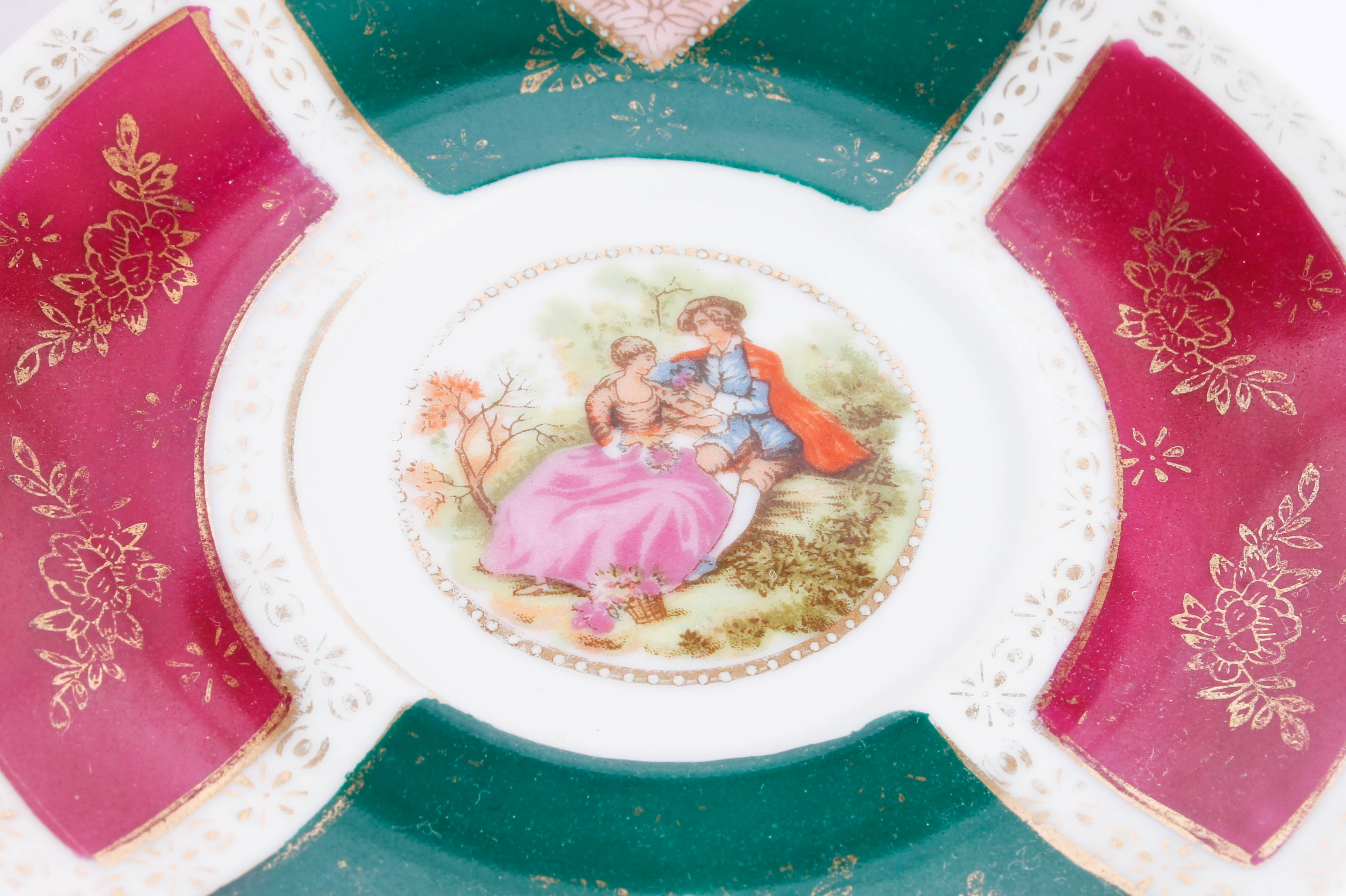 Vintage Hand Painted Cup and Saucer Sets