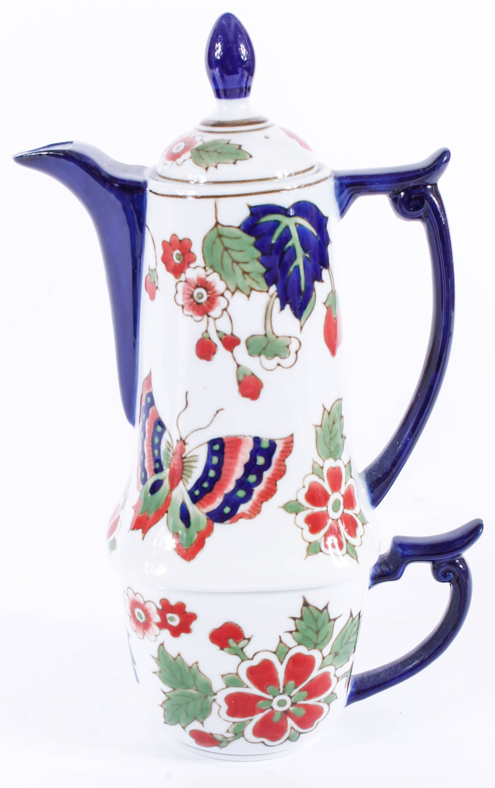 Stackable Teapot and Cup Sets Including Milson & Louis