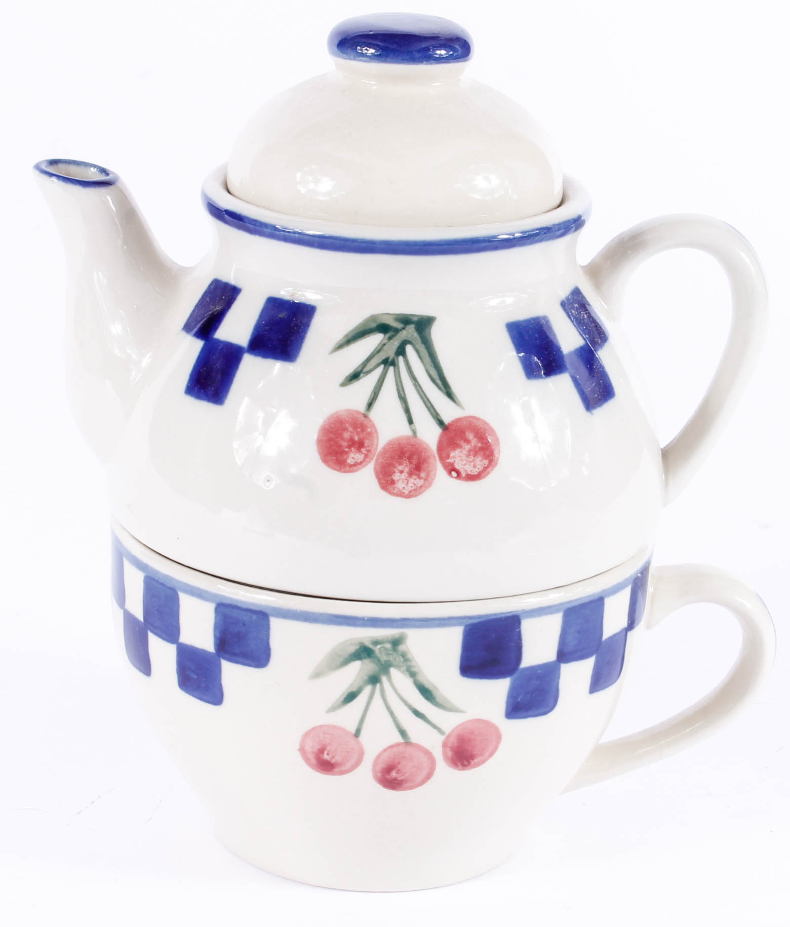 Stackable Teapot and Cup Sets Including Milson & Louis