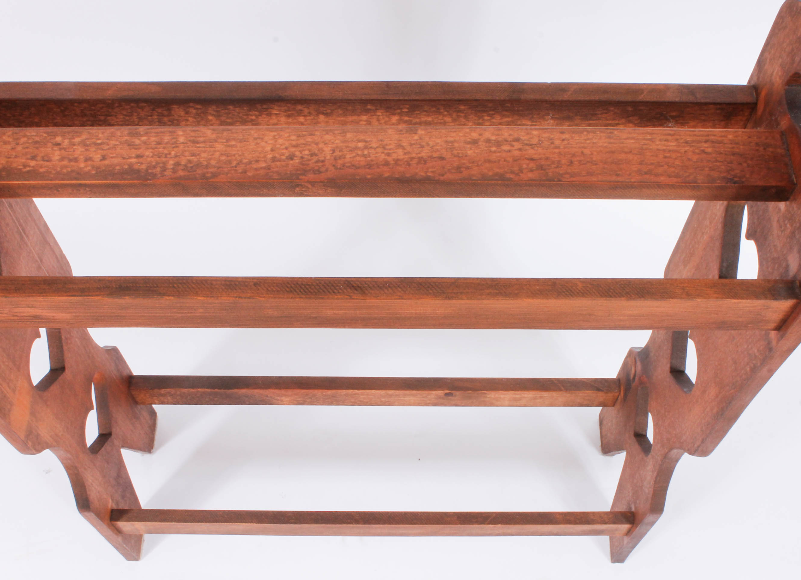 Wooden Blanket Stand