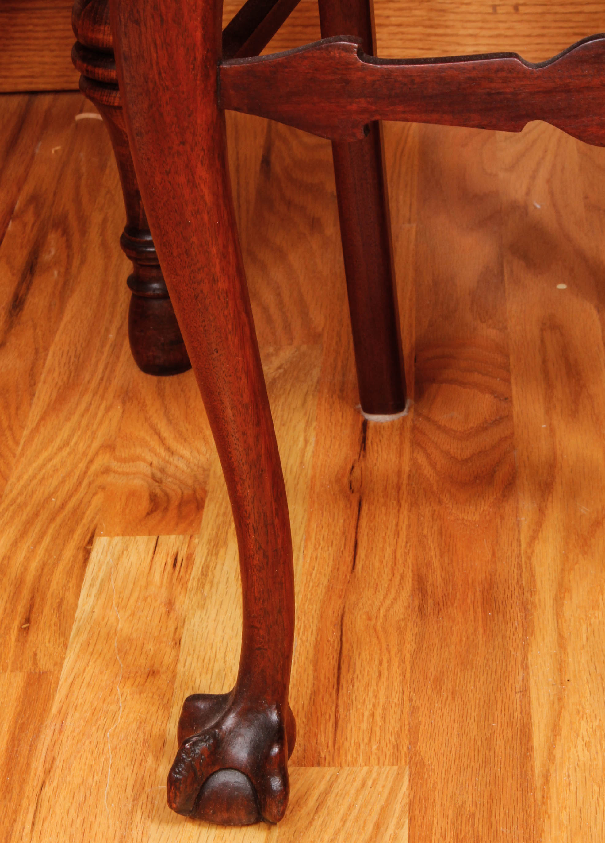 Vintage Vanity with Mirror and Chair