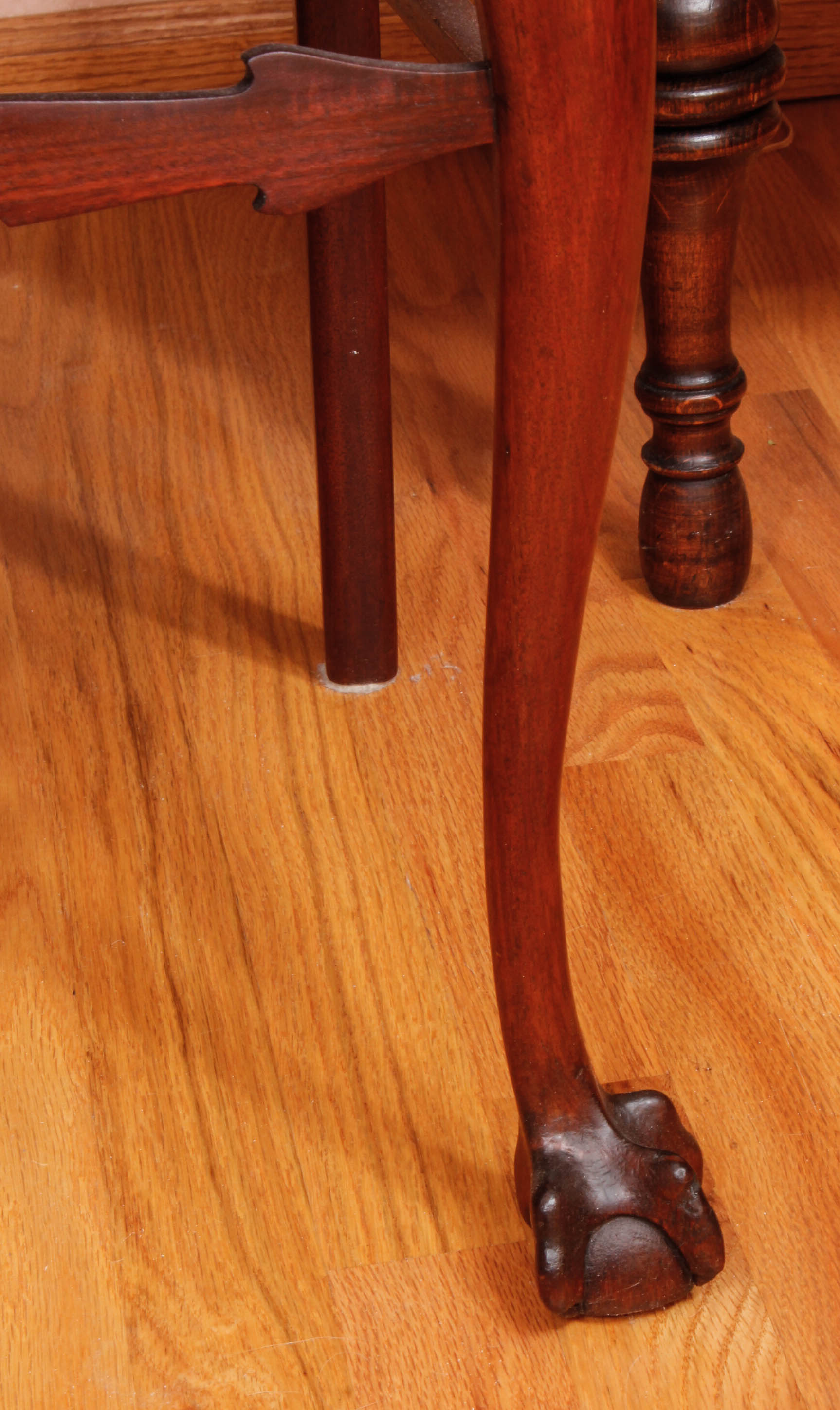 Vintage Vanity with Mirror and Chair
