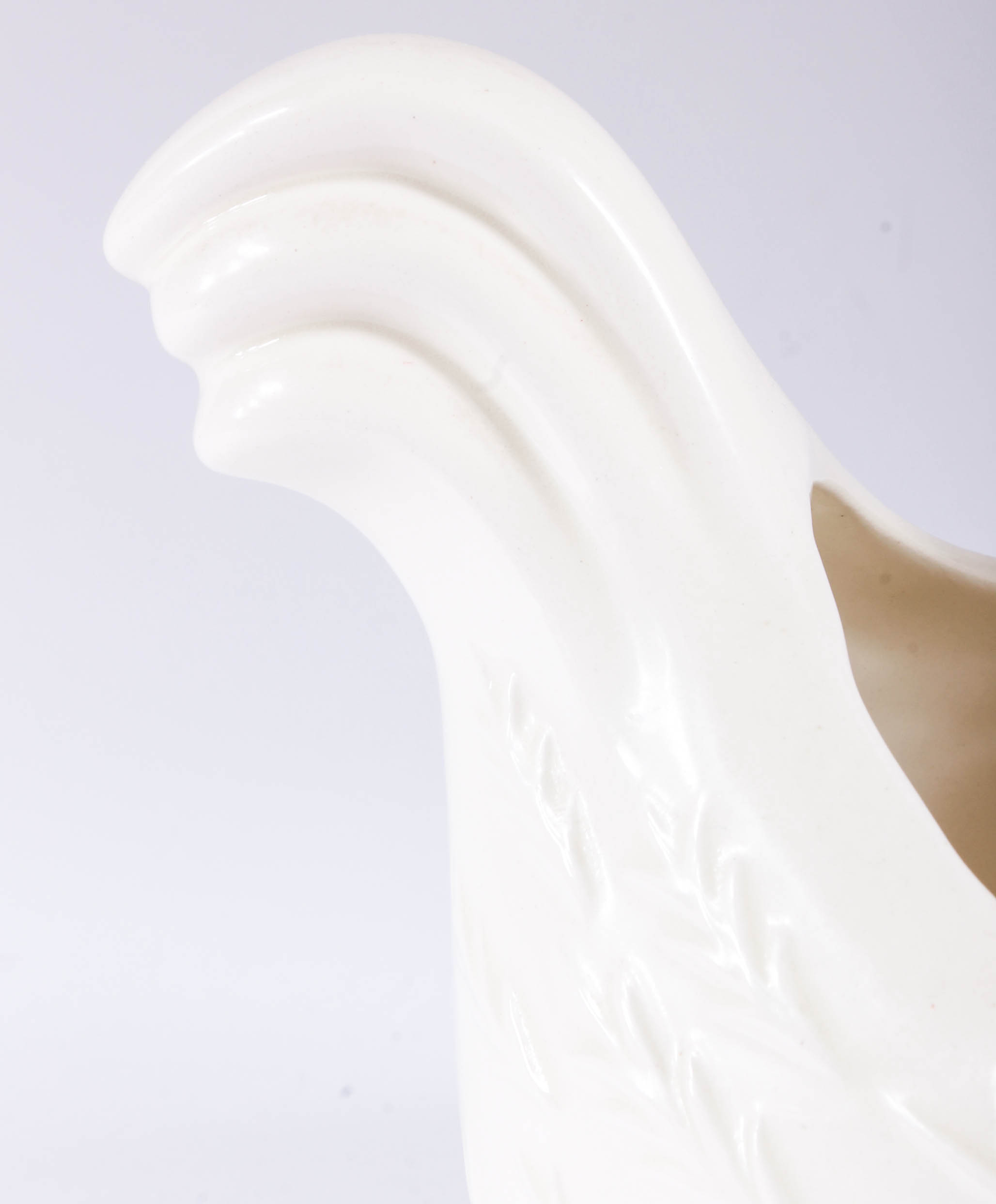 Vintage White Ceramic Bird Group