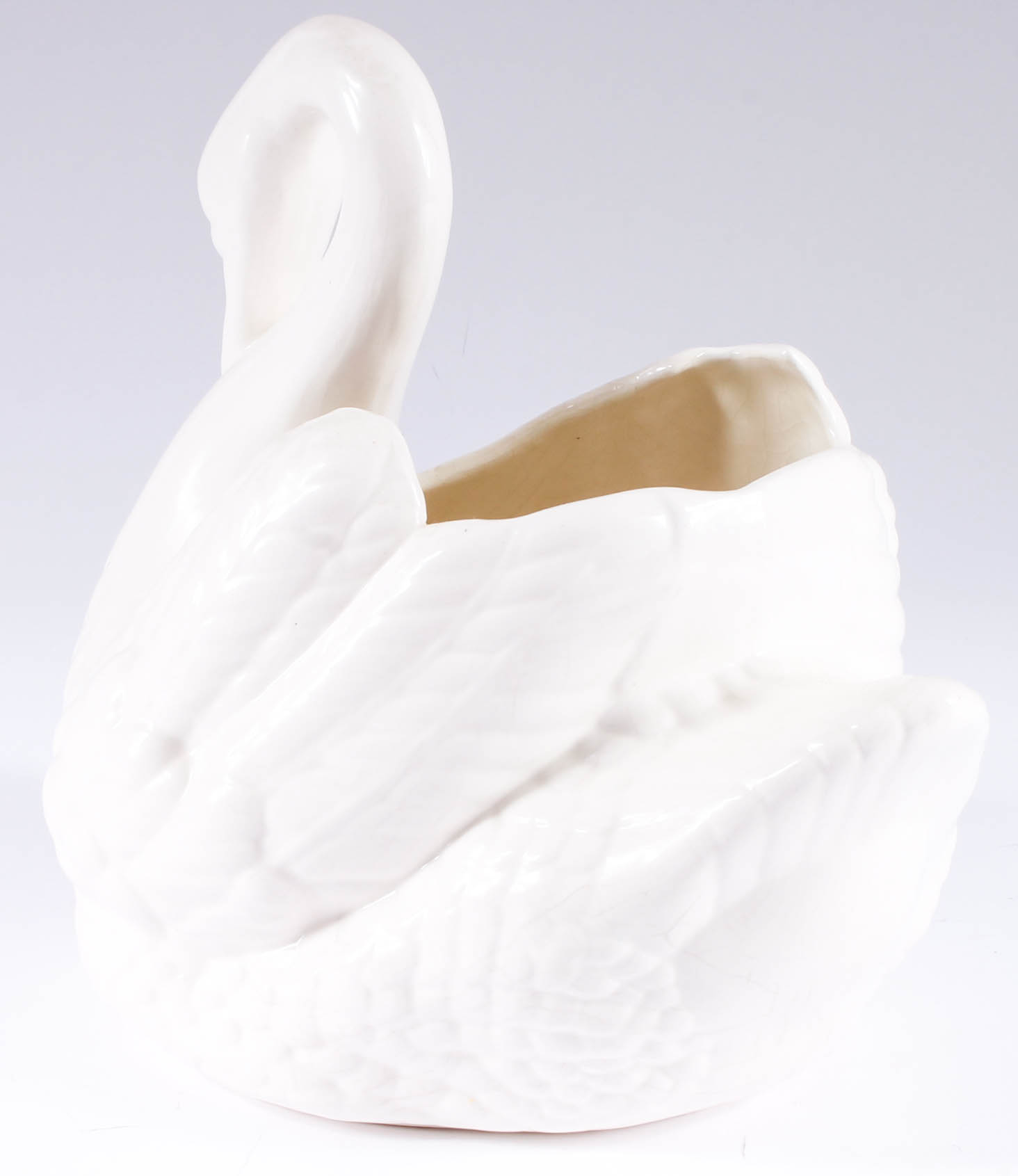 Vintage White Ceramic Bird Group
