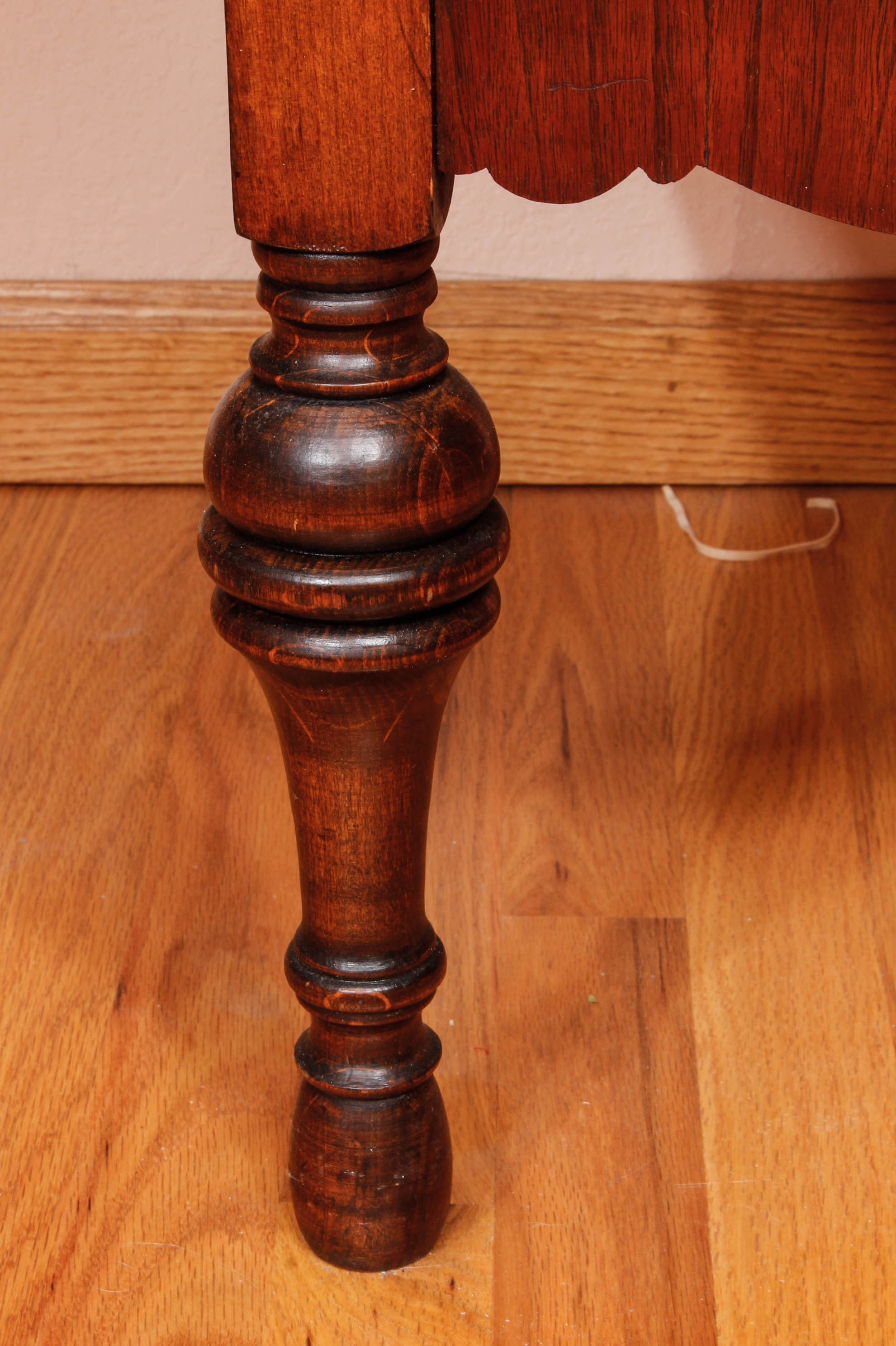 Vintage Vanity with Mirror and Chair