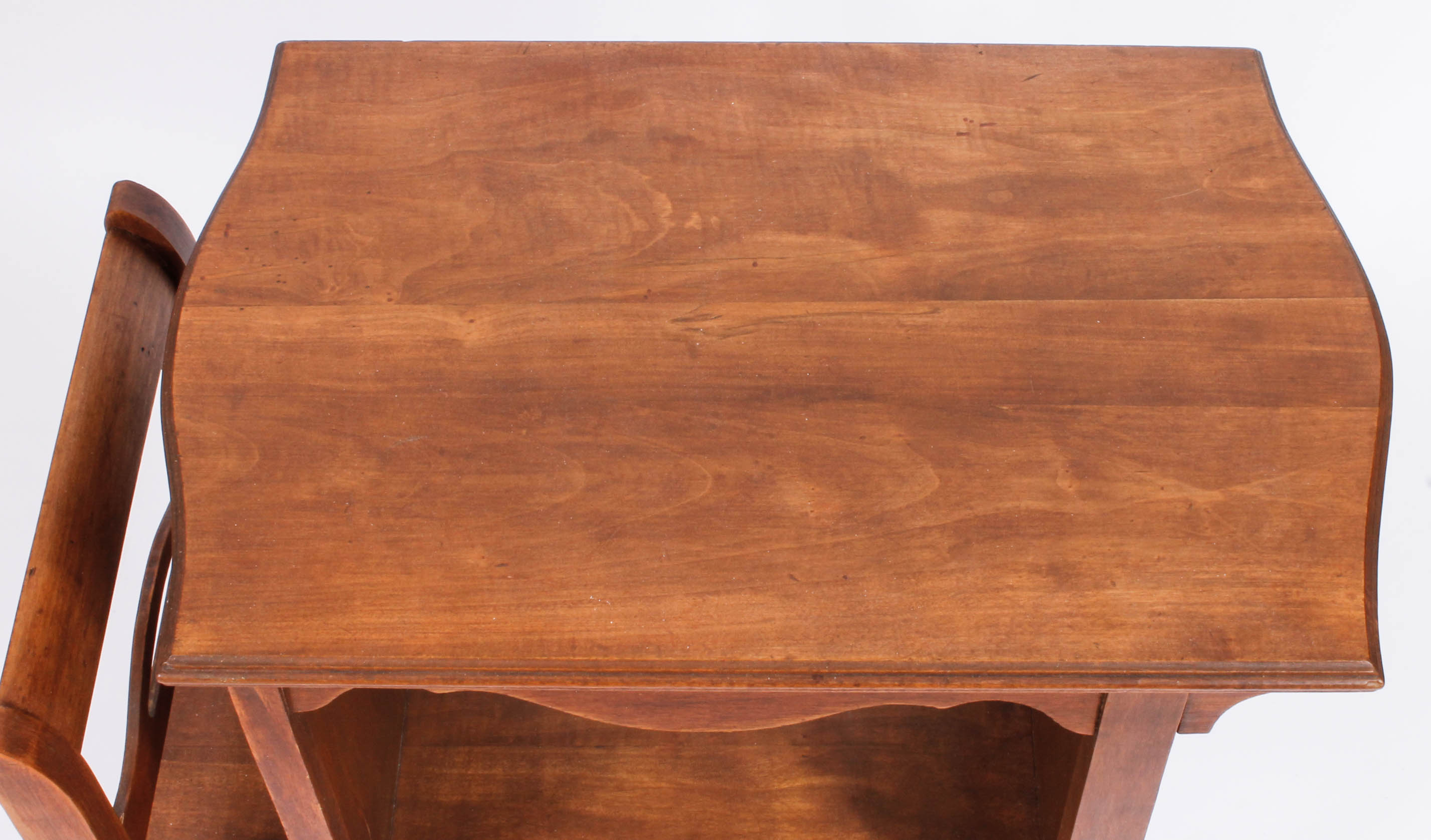 Vintage Wood Telephone Table