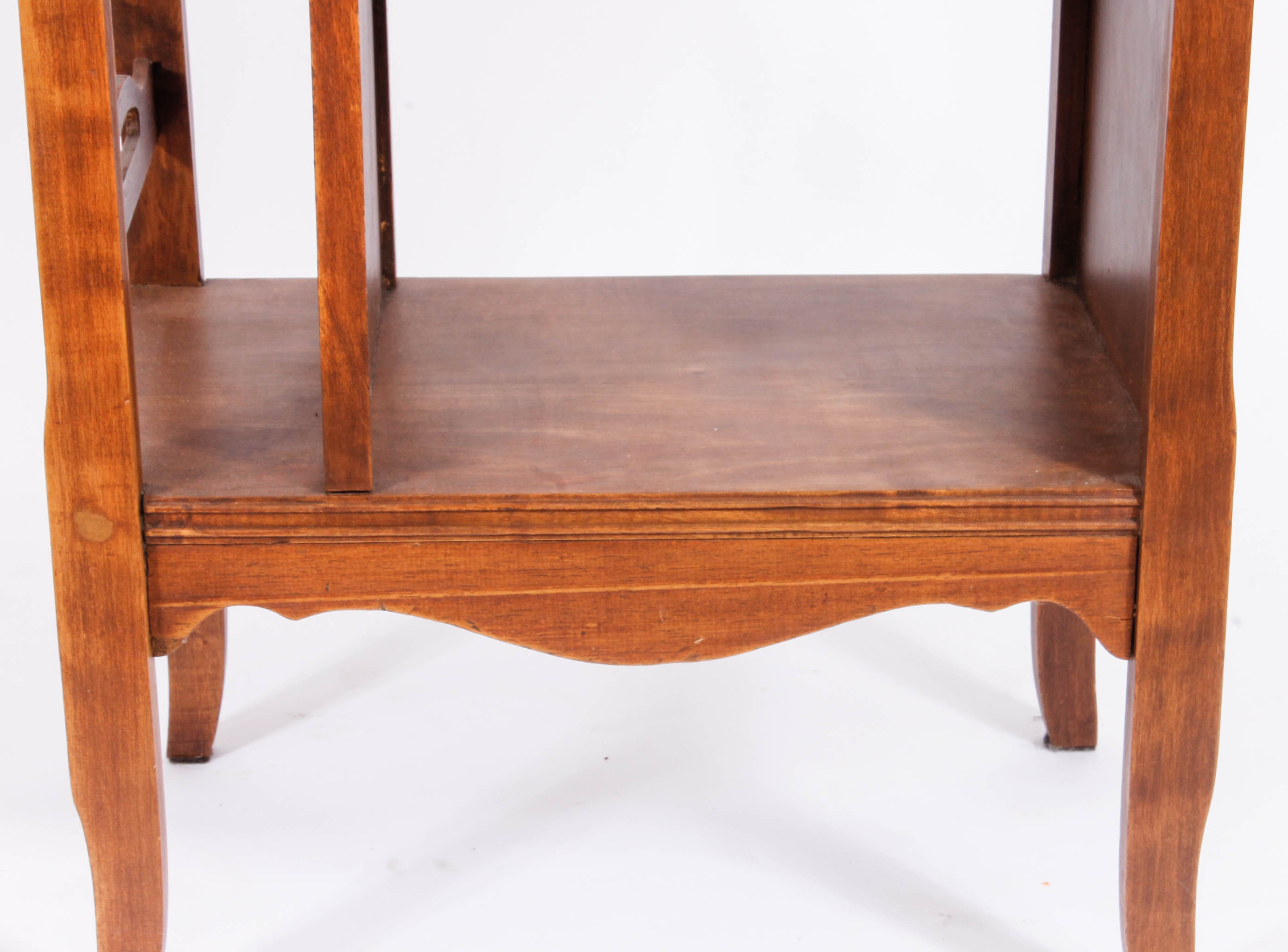 Vintage Wood Telephone Table