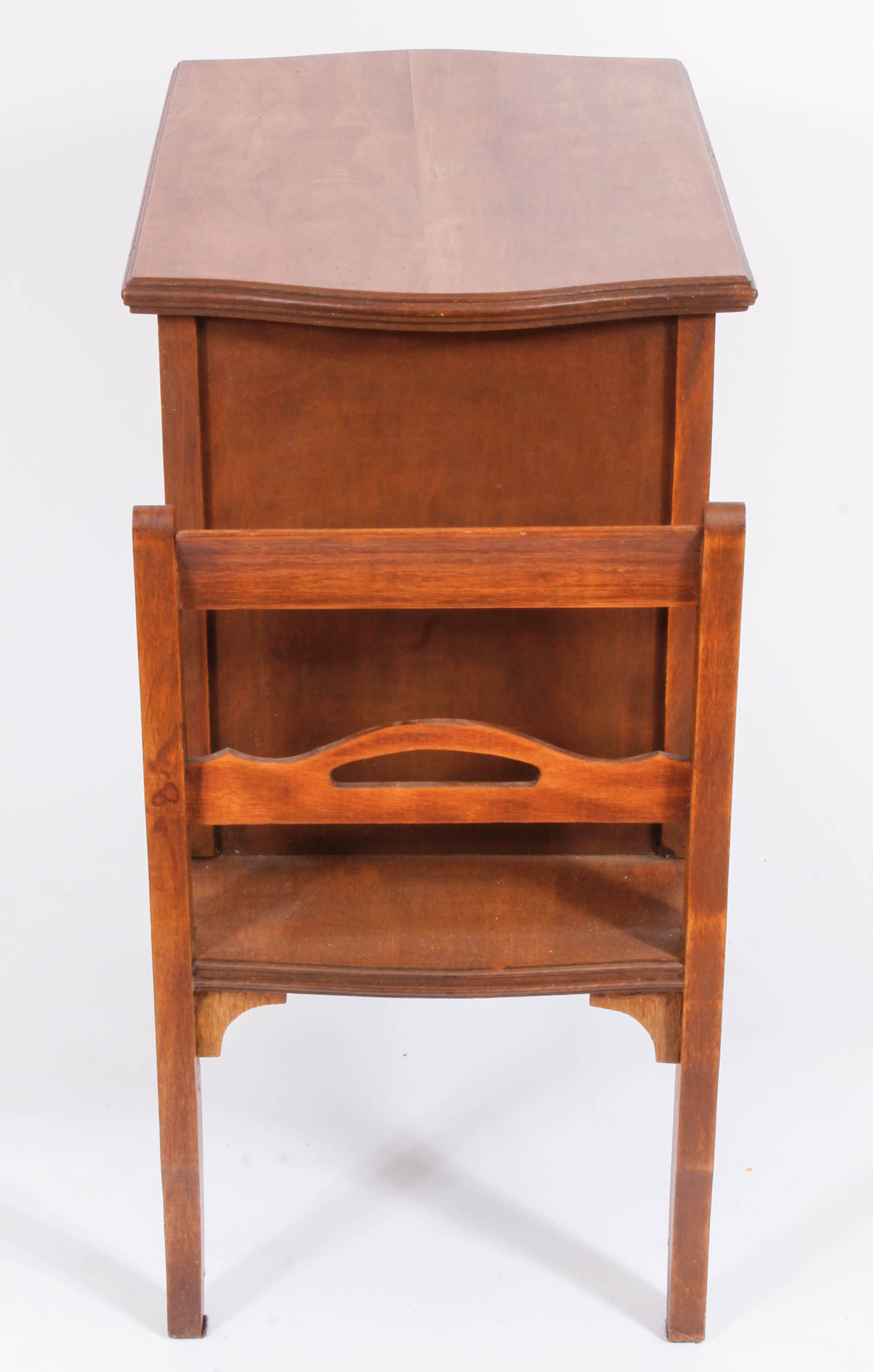 Vintage Wood Telephone Table