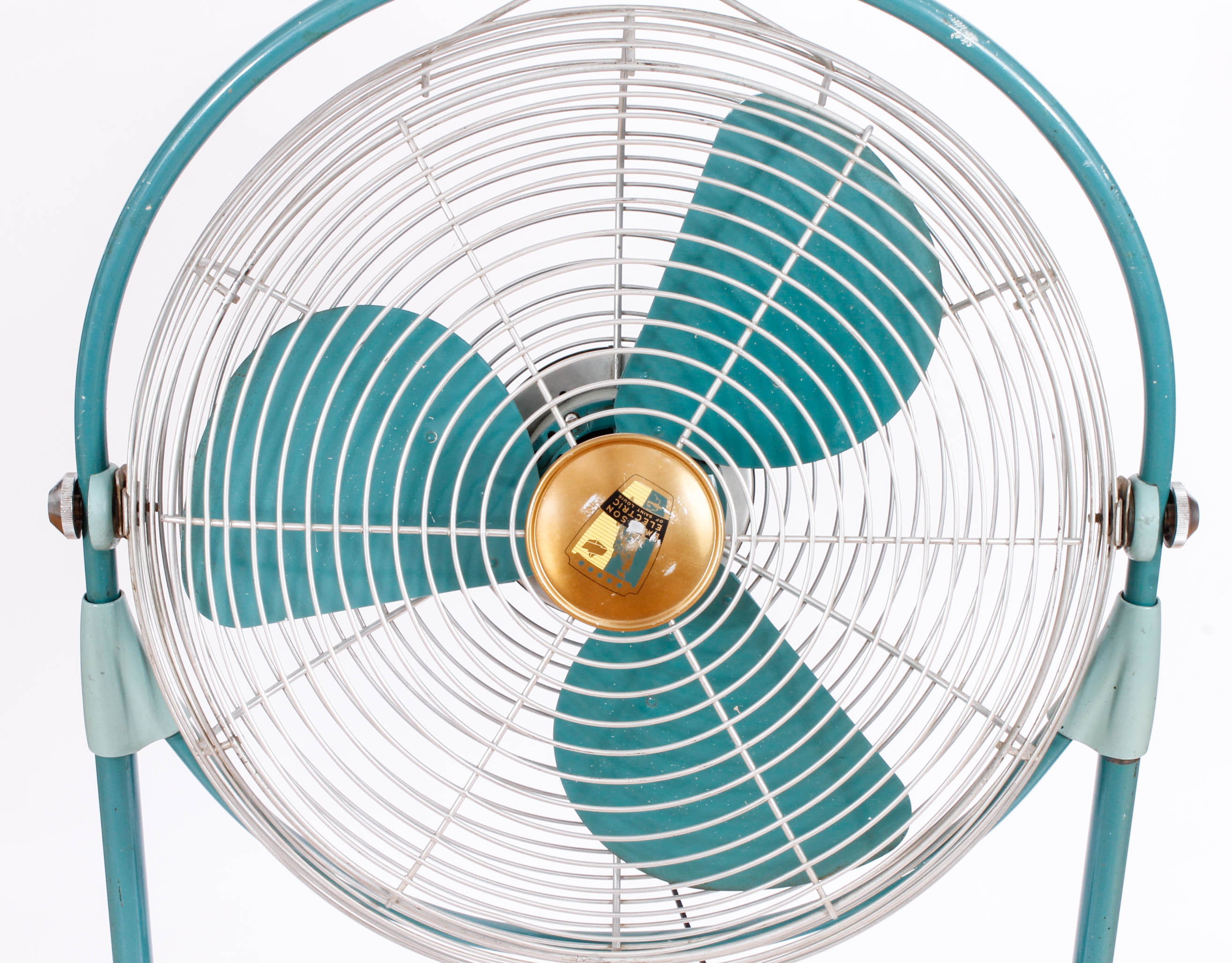 Vintage Emerson Electric Fan with Rolling Stand