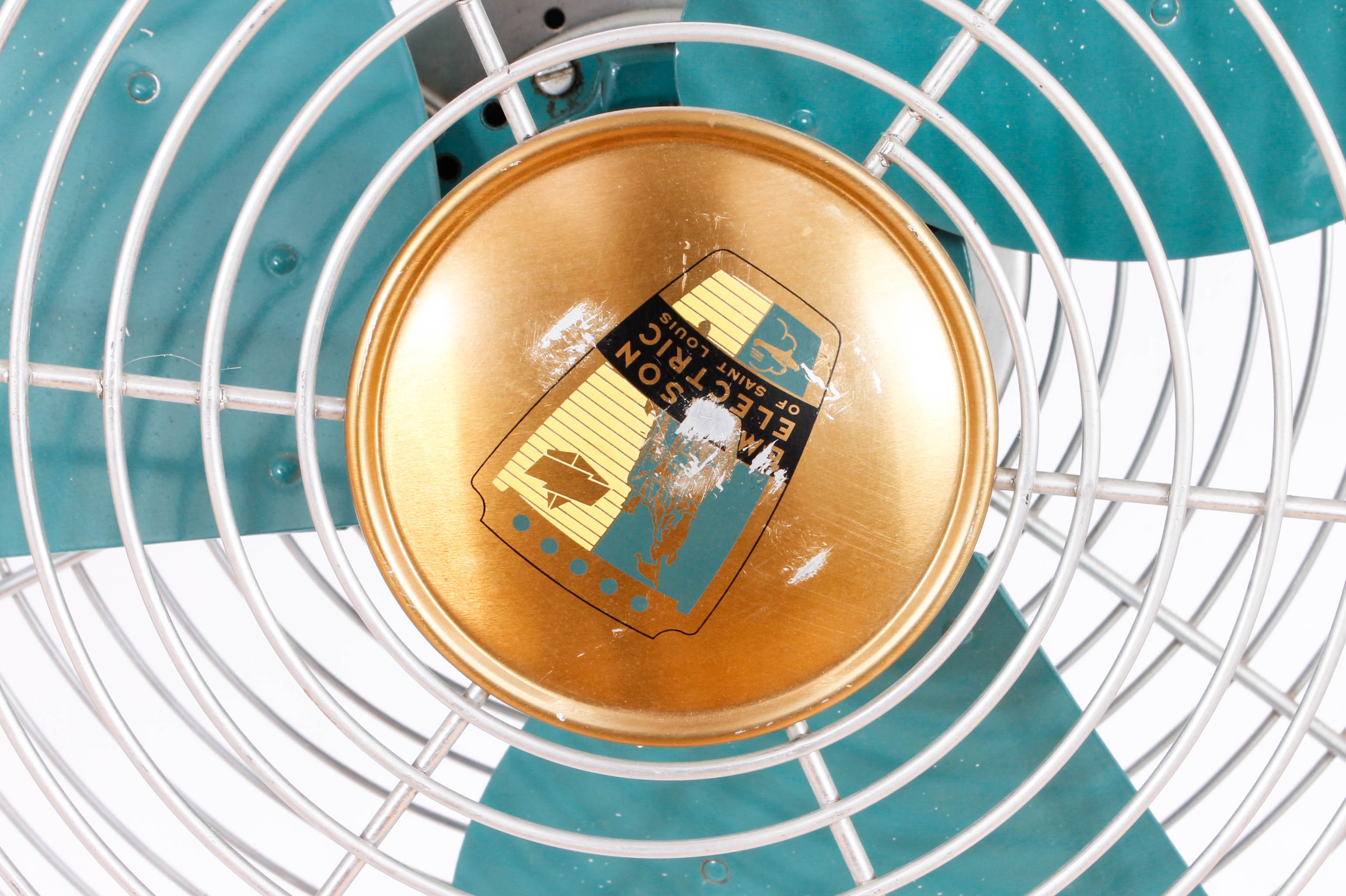 Vintage Emerson Electric Fan with Rolling Stand