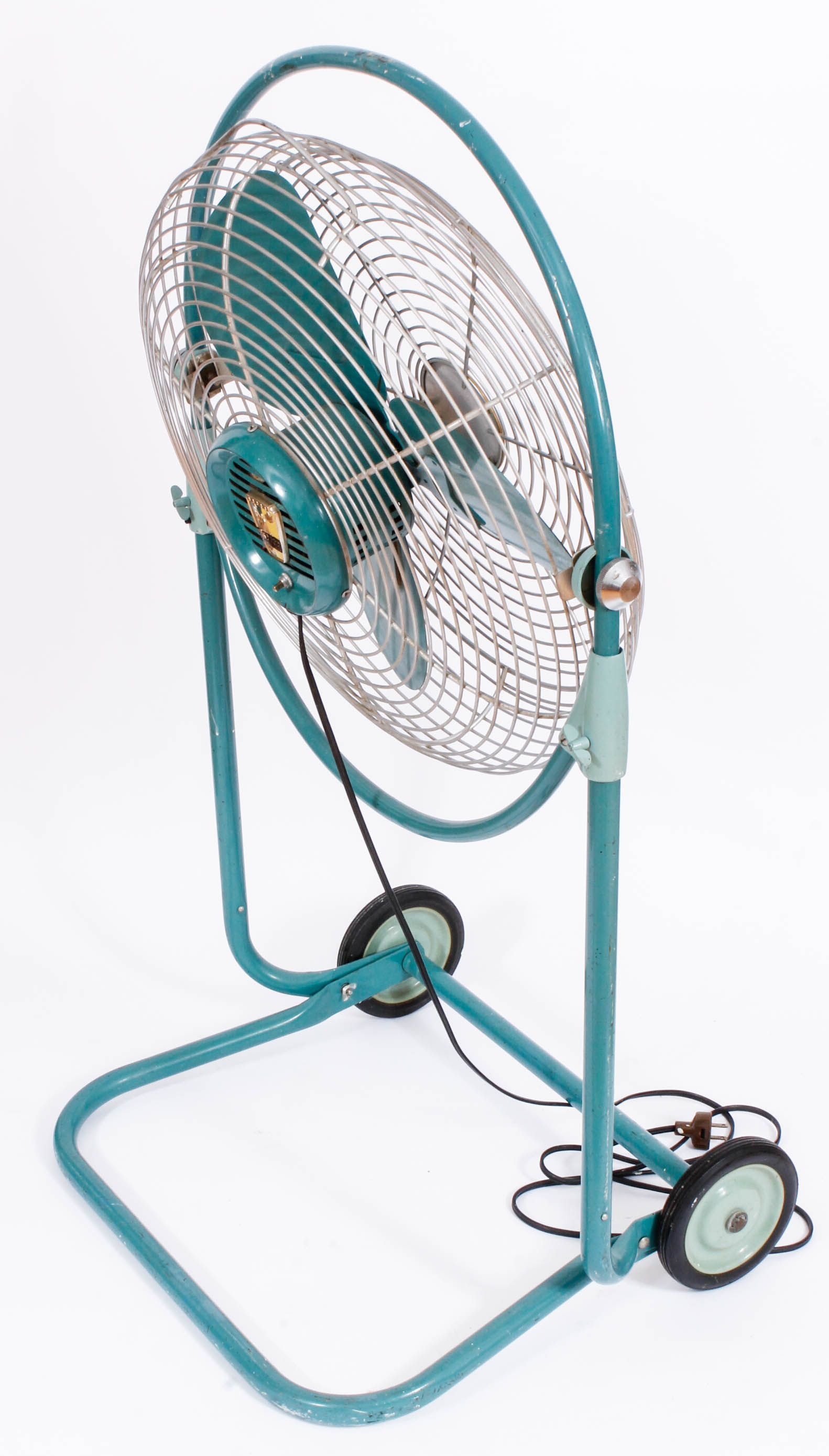 Vintage Emerson Electric Fan with Rolling Stand