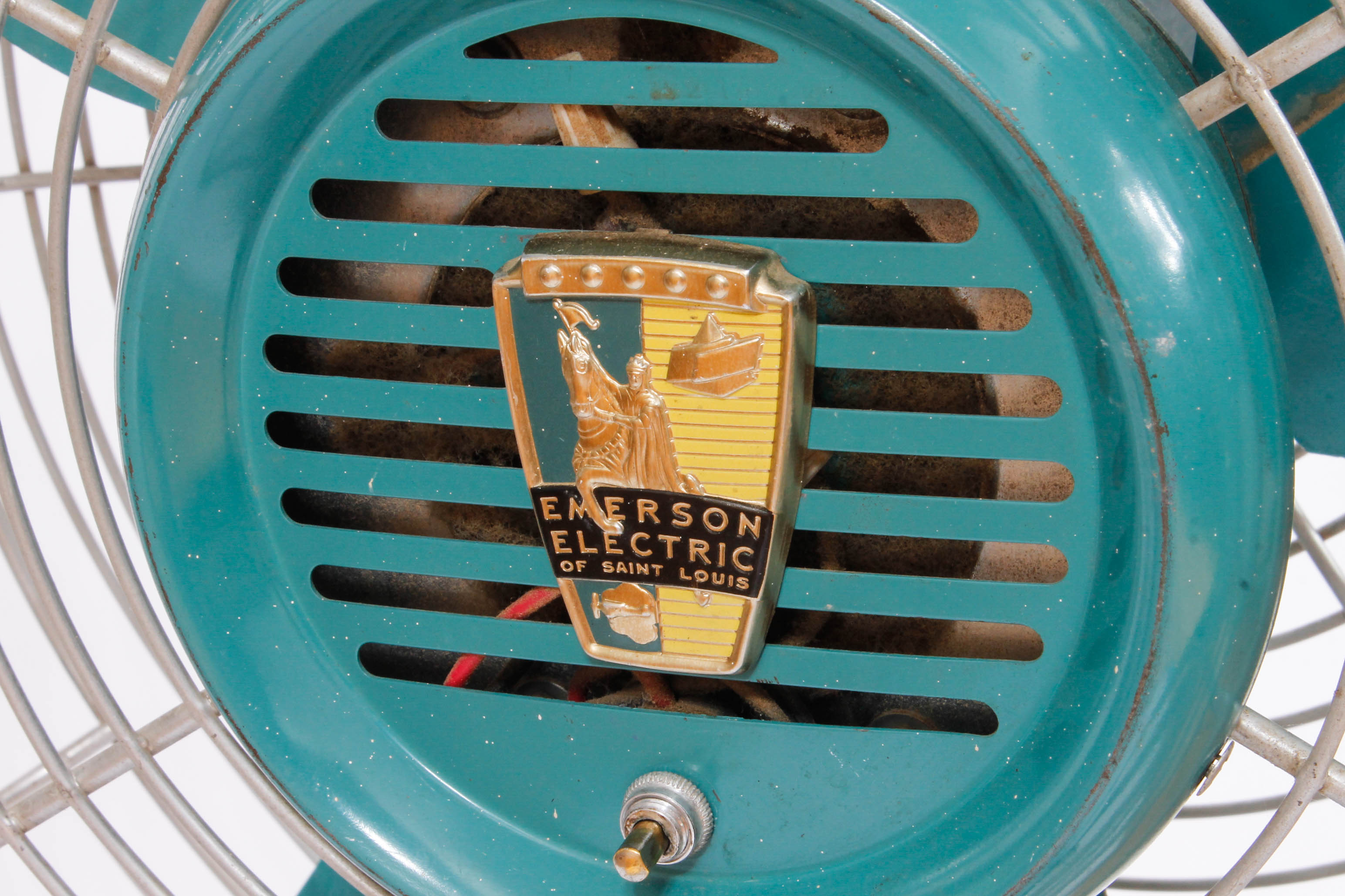 Vintage Emerson Electric Fan with Rolling Stand