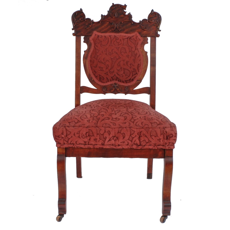 Antique Victorian Parlour Chair