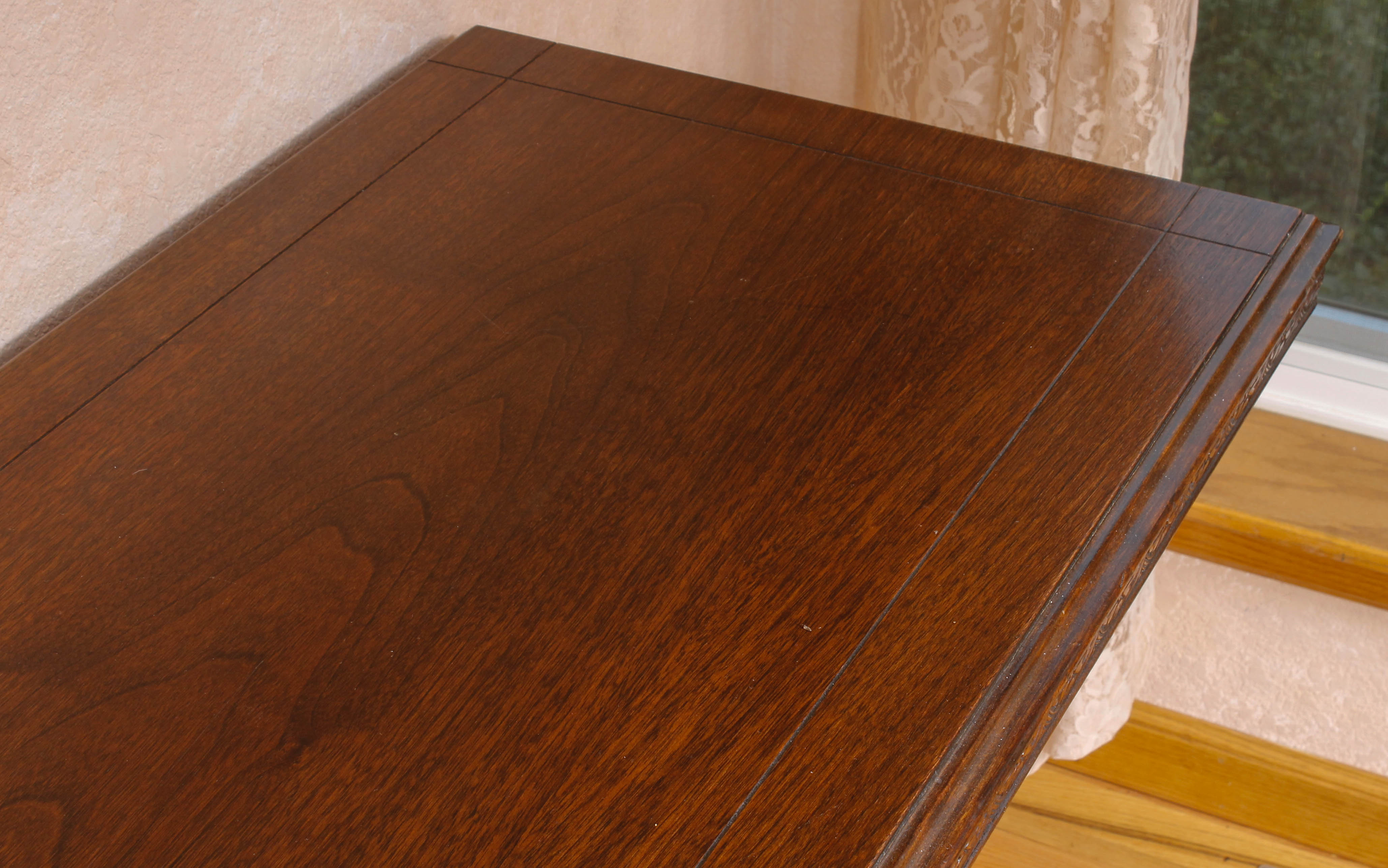 Walnut Console Table