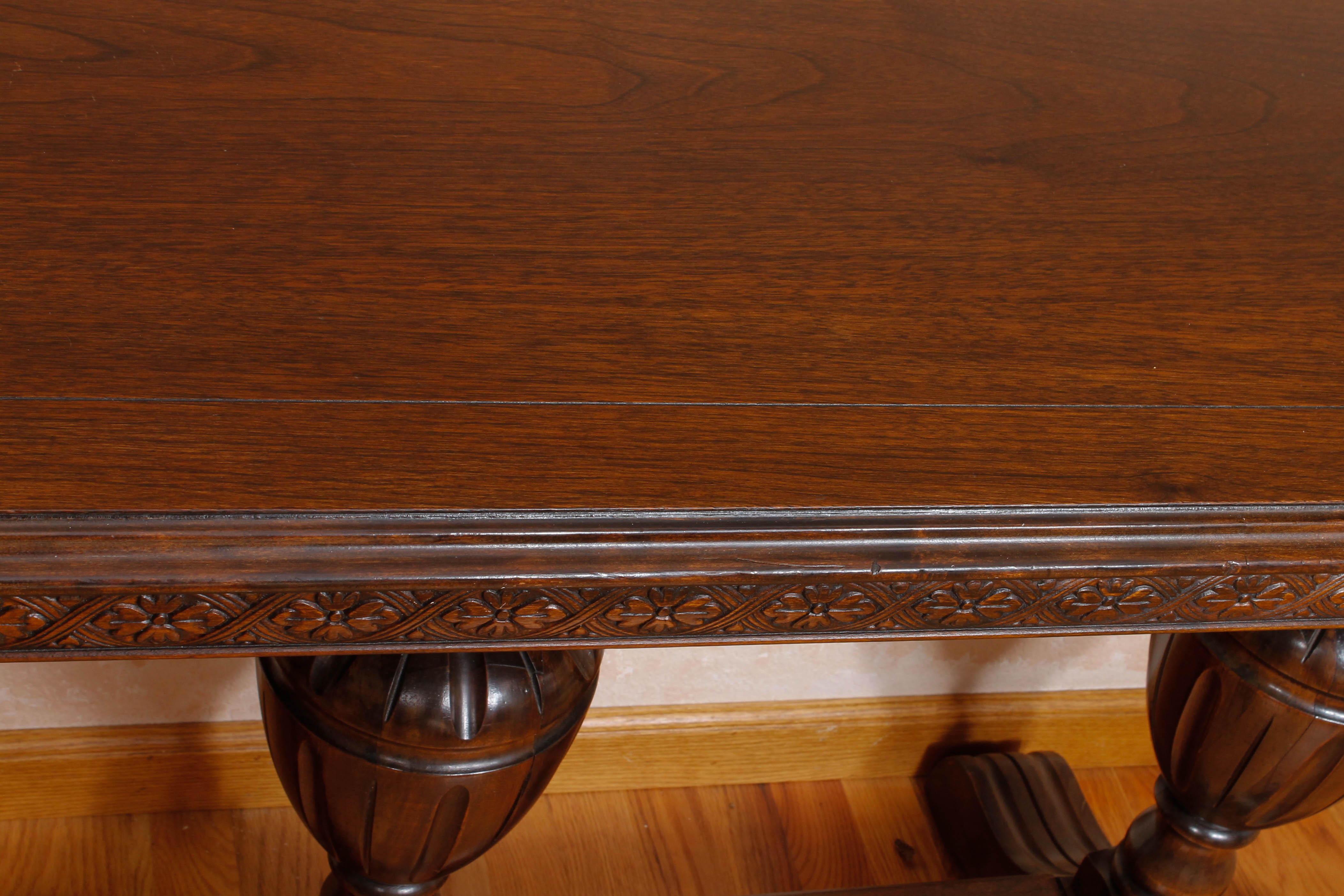 Walnut Console Table