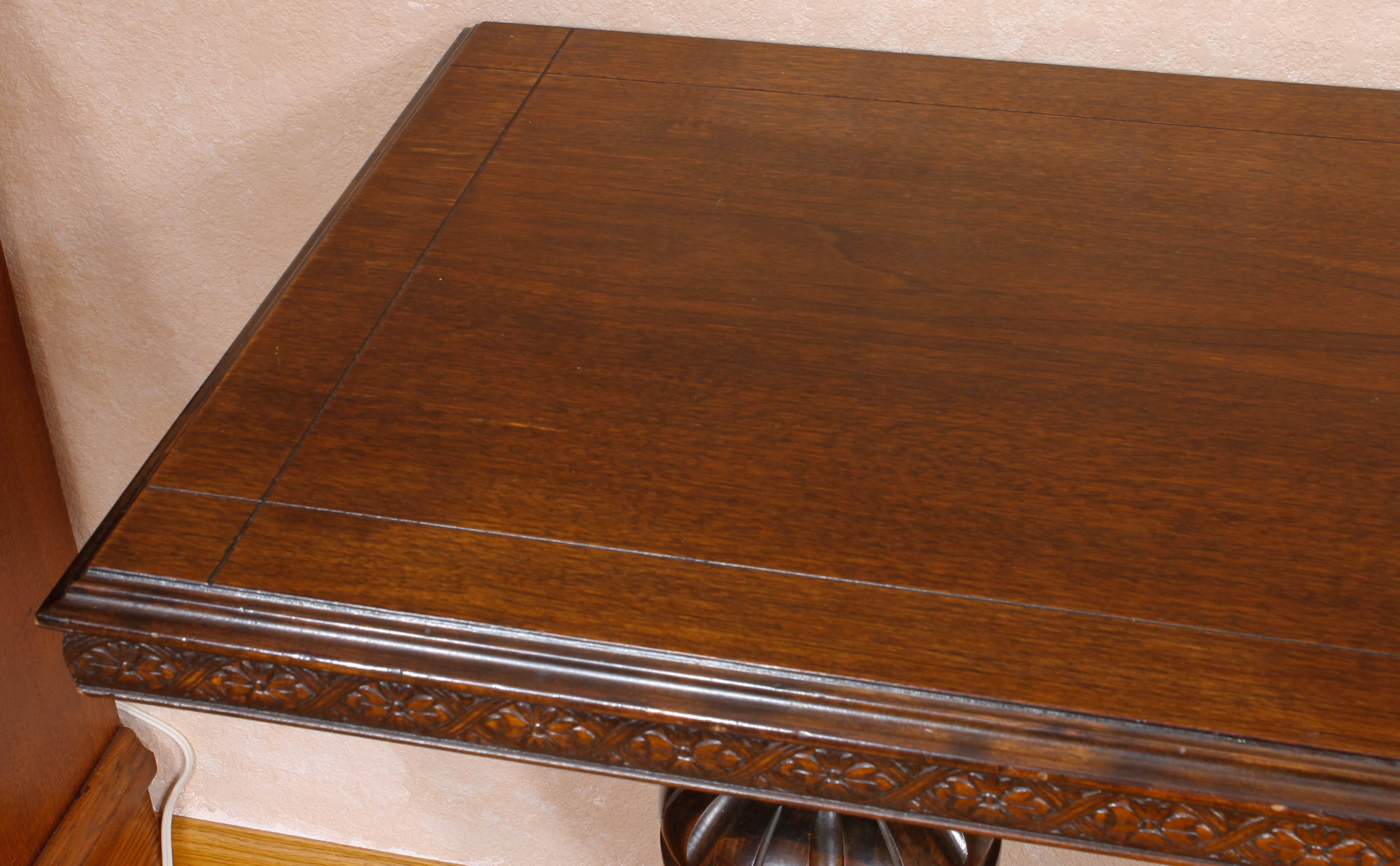 Walnut Console Table