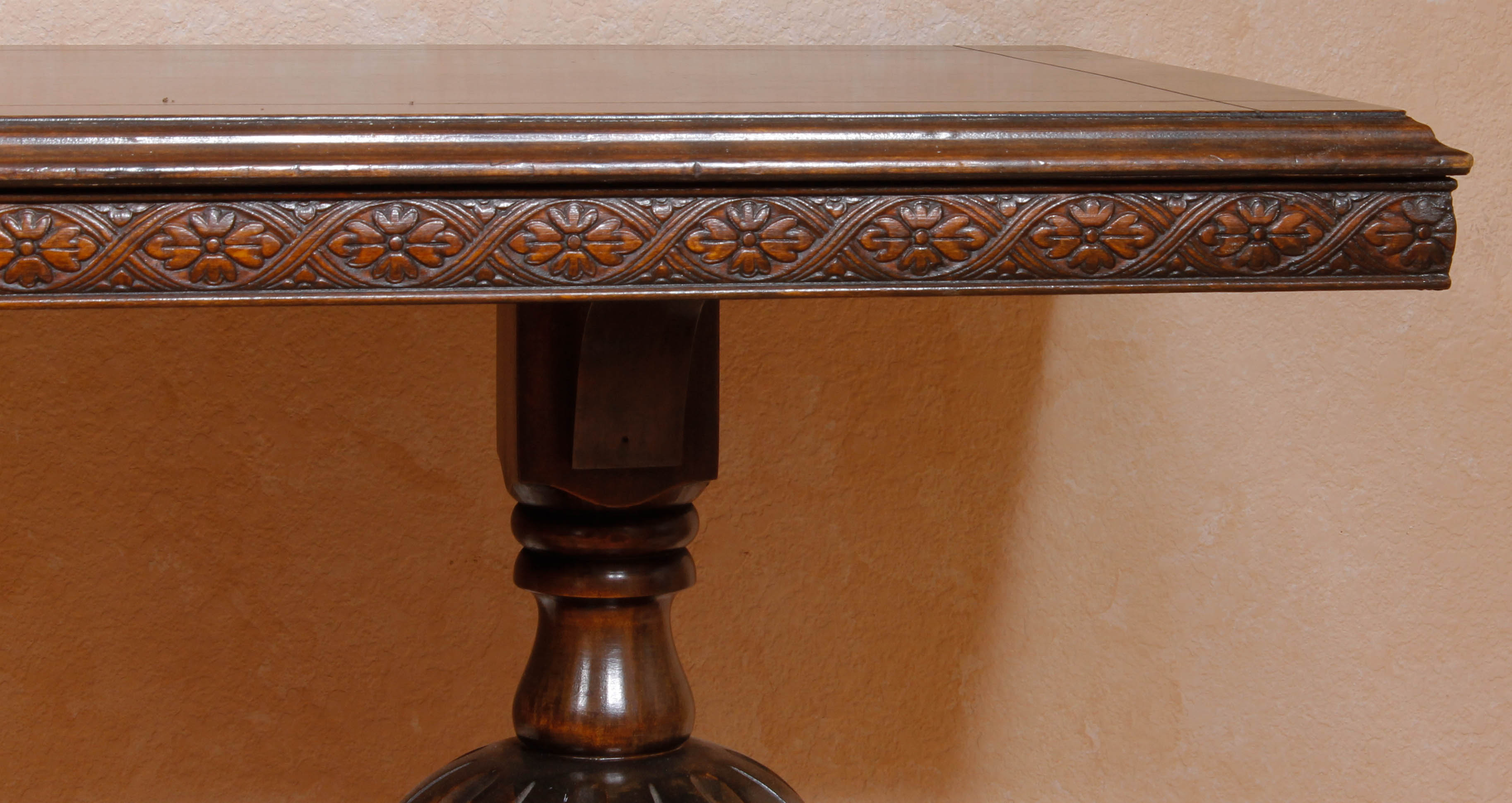 Walnut Console Table