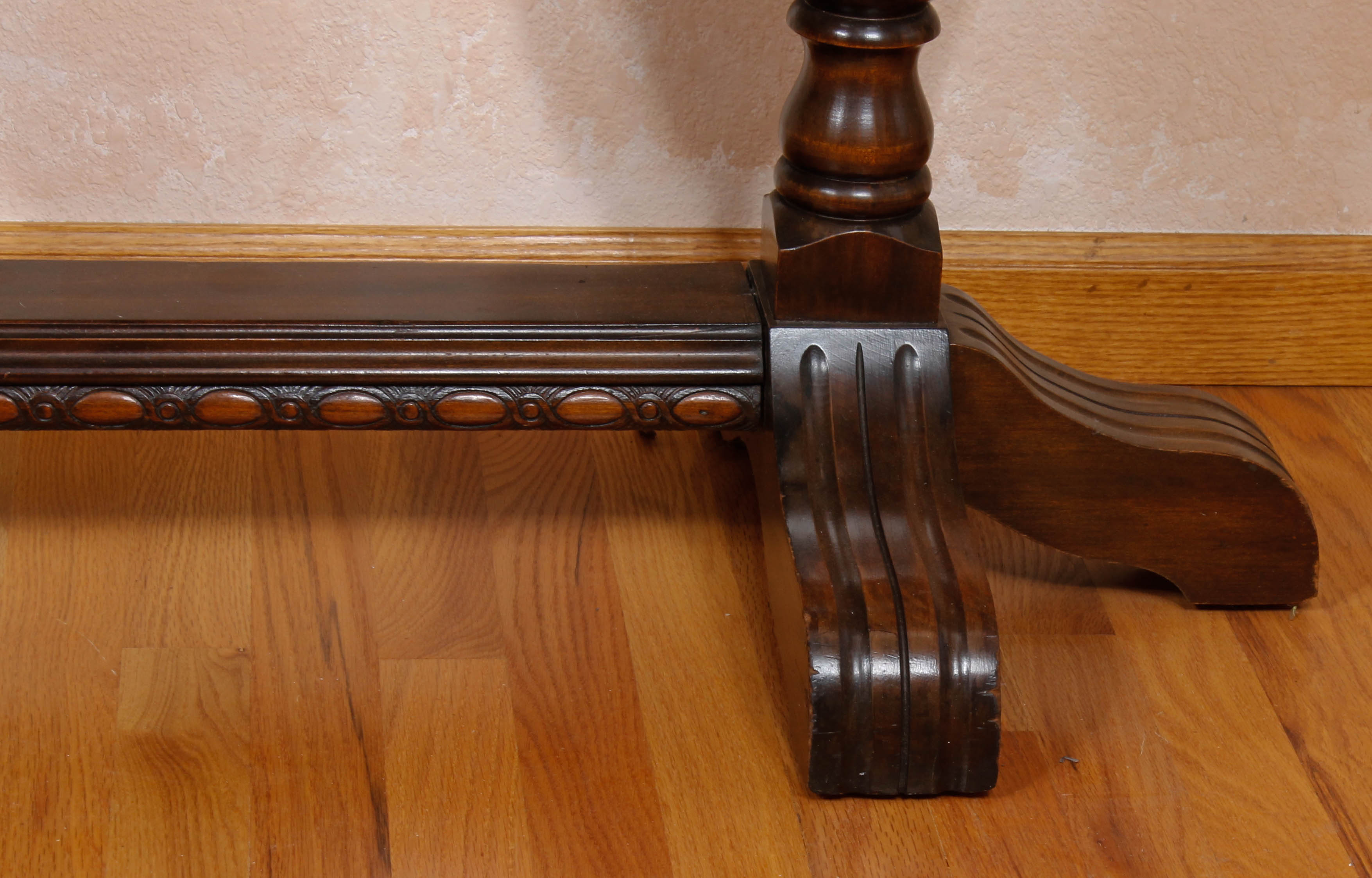 Walnut Console Table