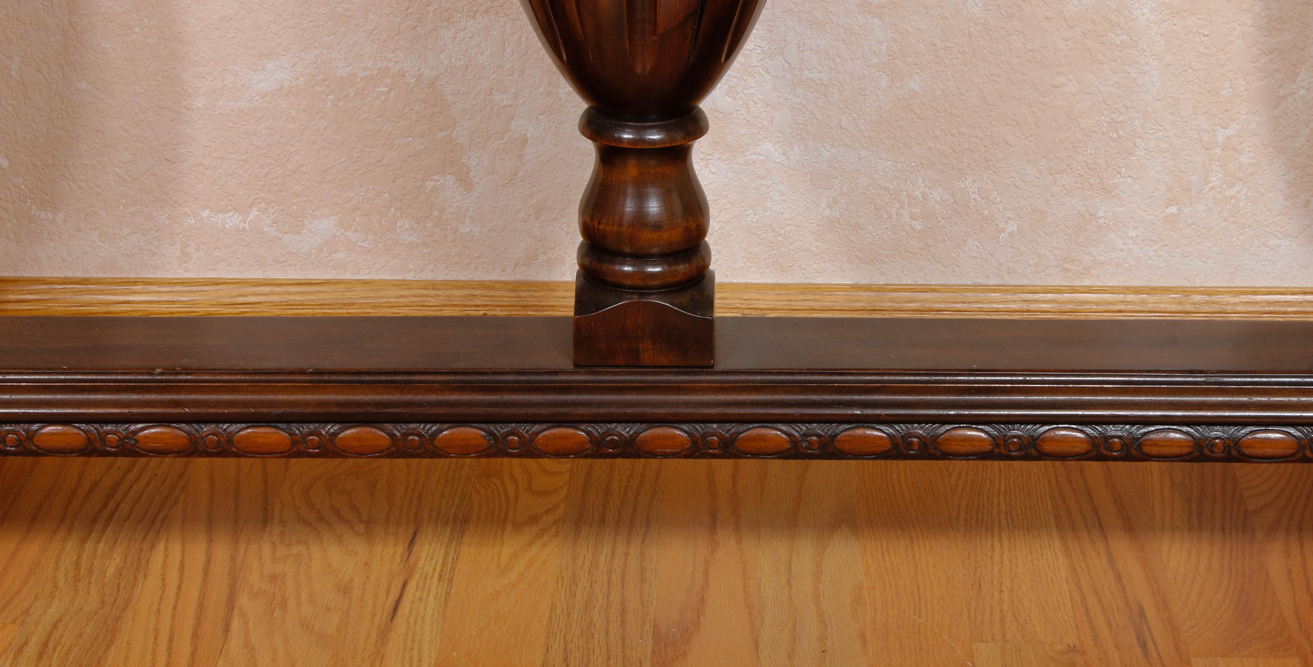 Walnut Console Table