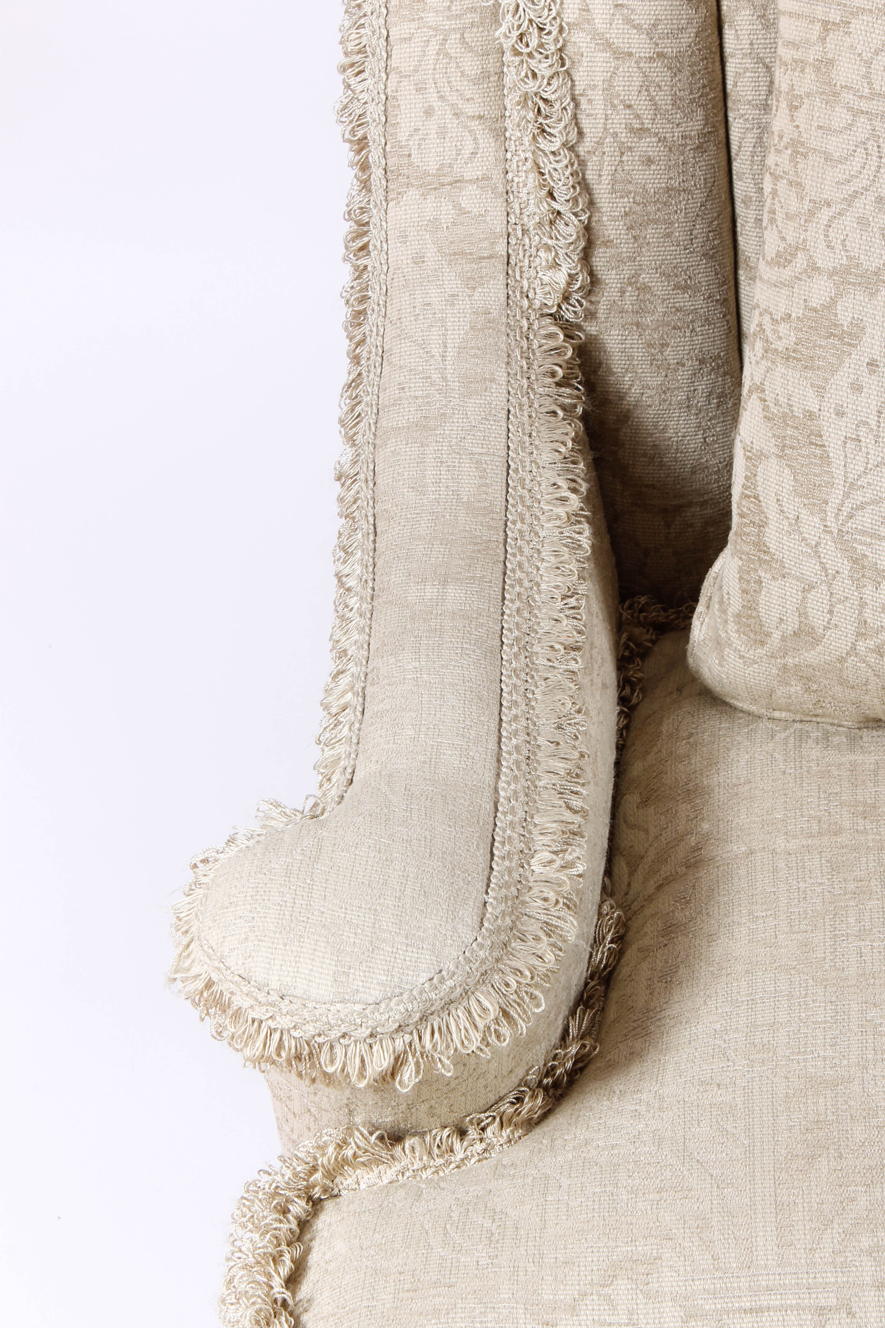 Matching Pair of Upholstered Armchairs