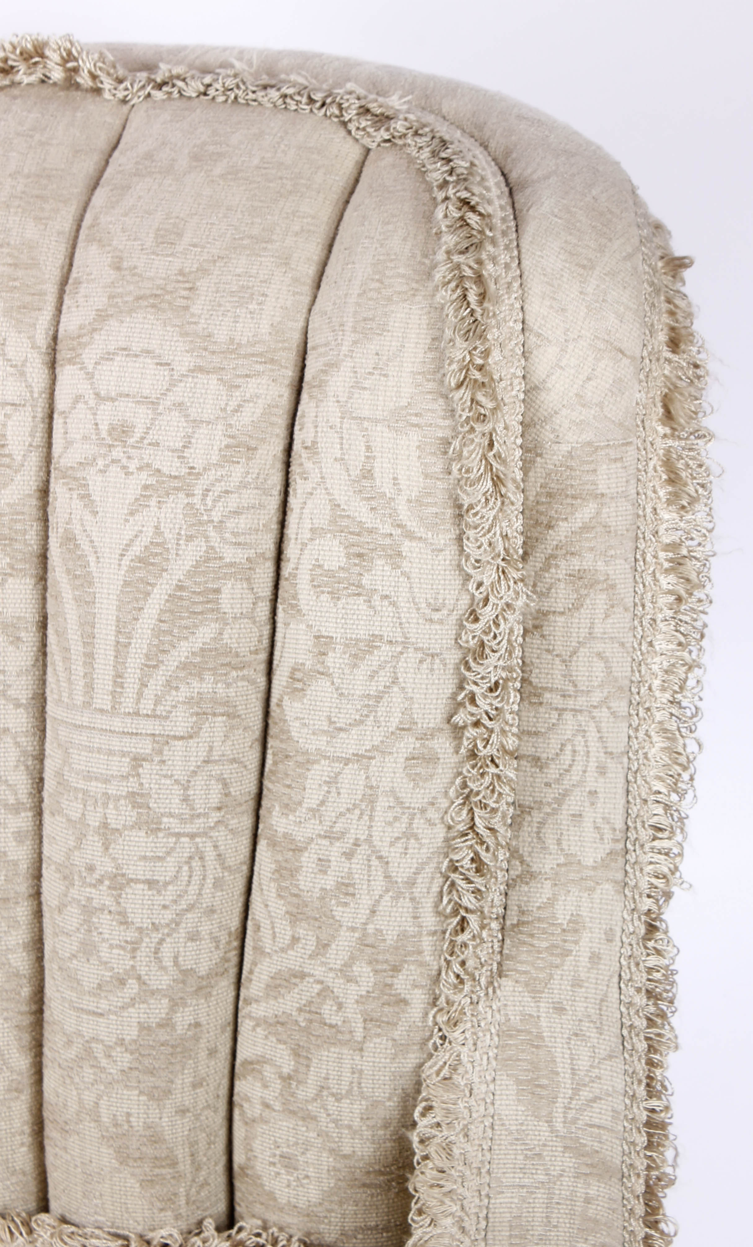 Matching Pair of Upholstered Armchairs