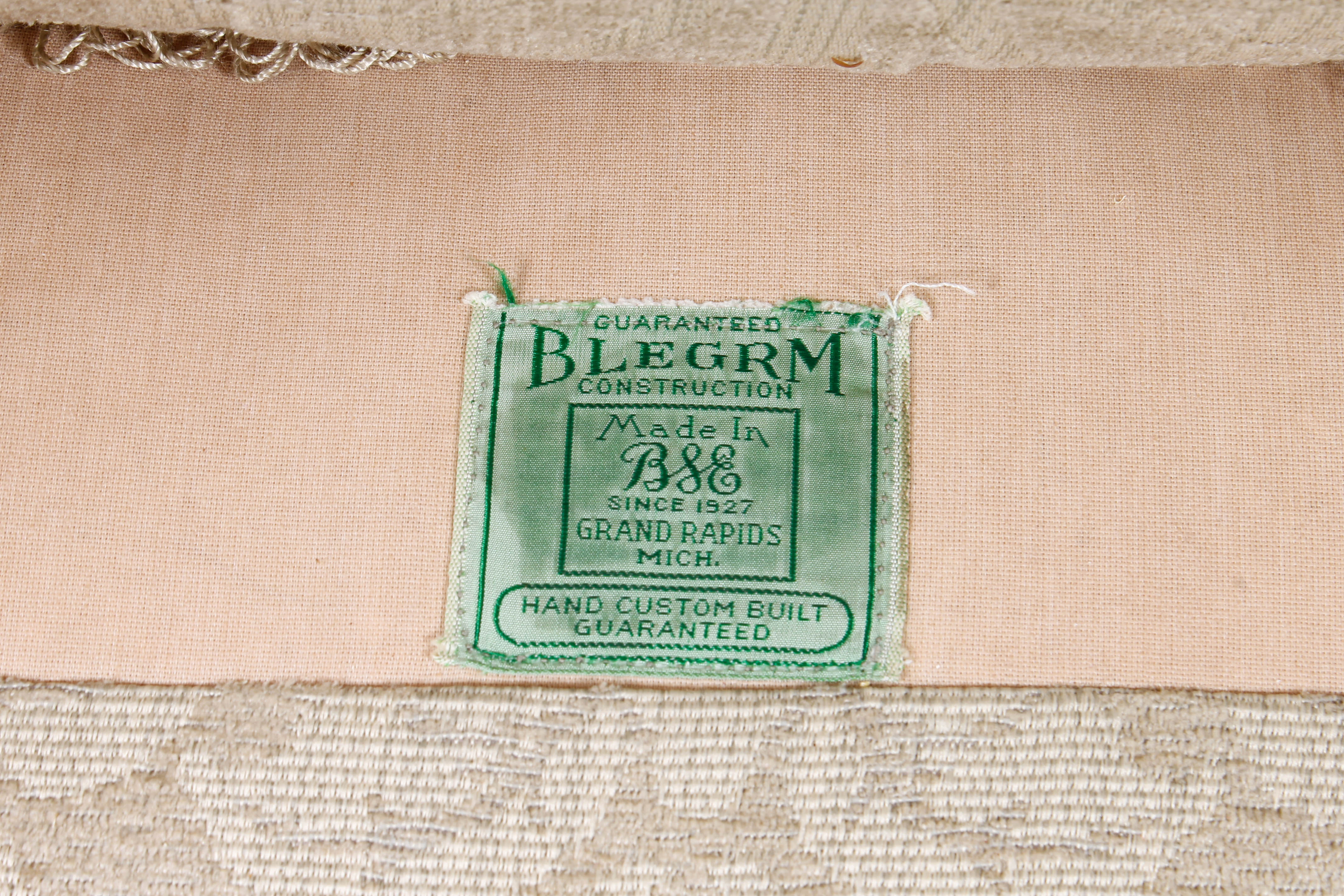 Matching Pair of Upholstered Armchairs