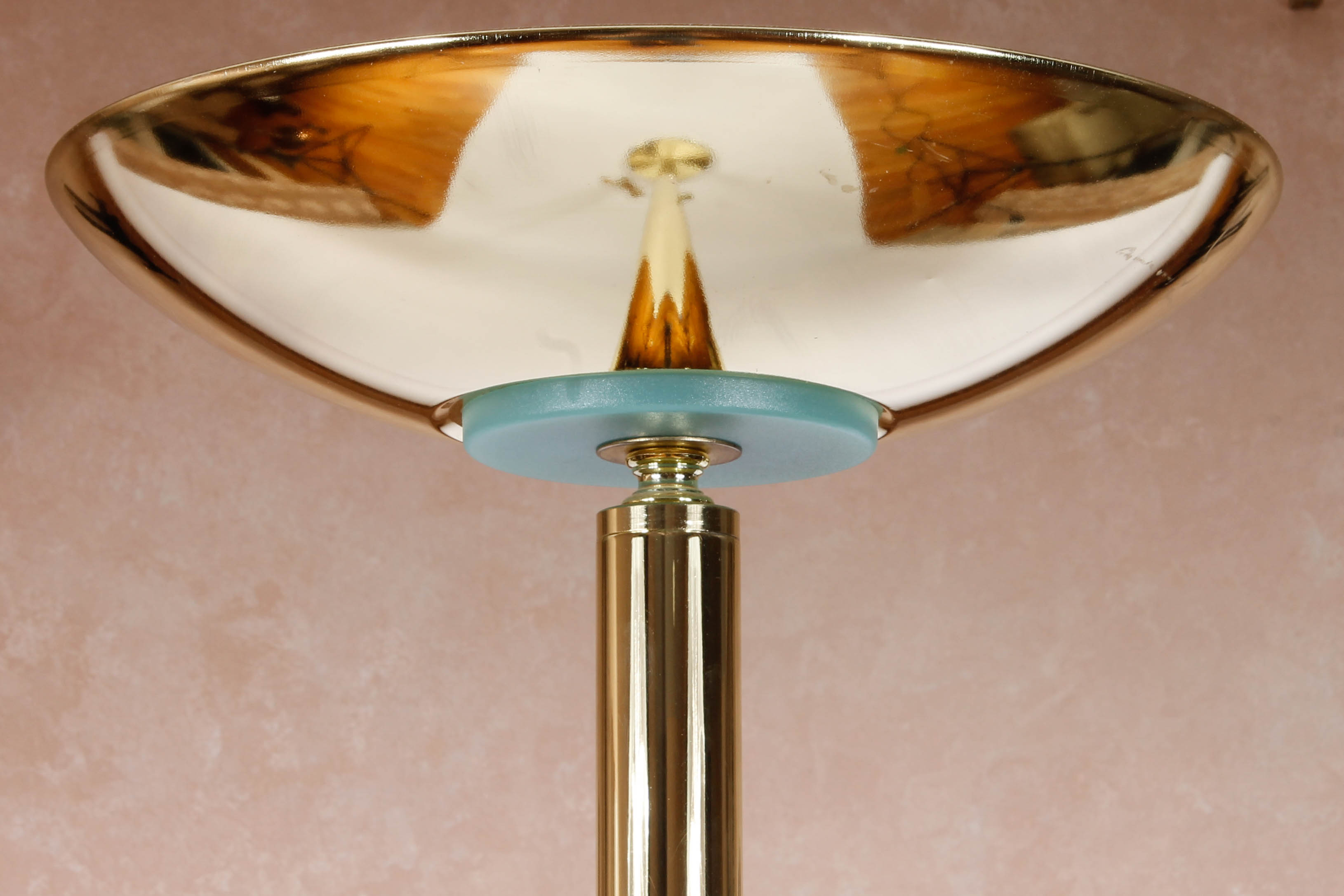 Brass Tone Floor Lamp