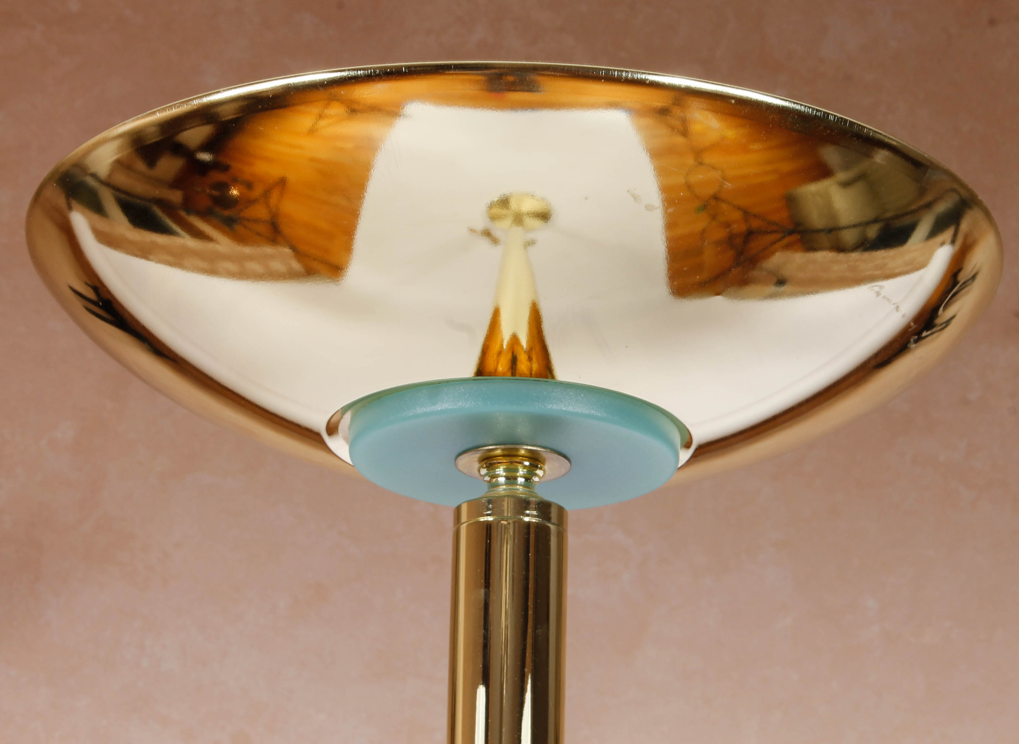 Brass Tone Floor Lamp