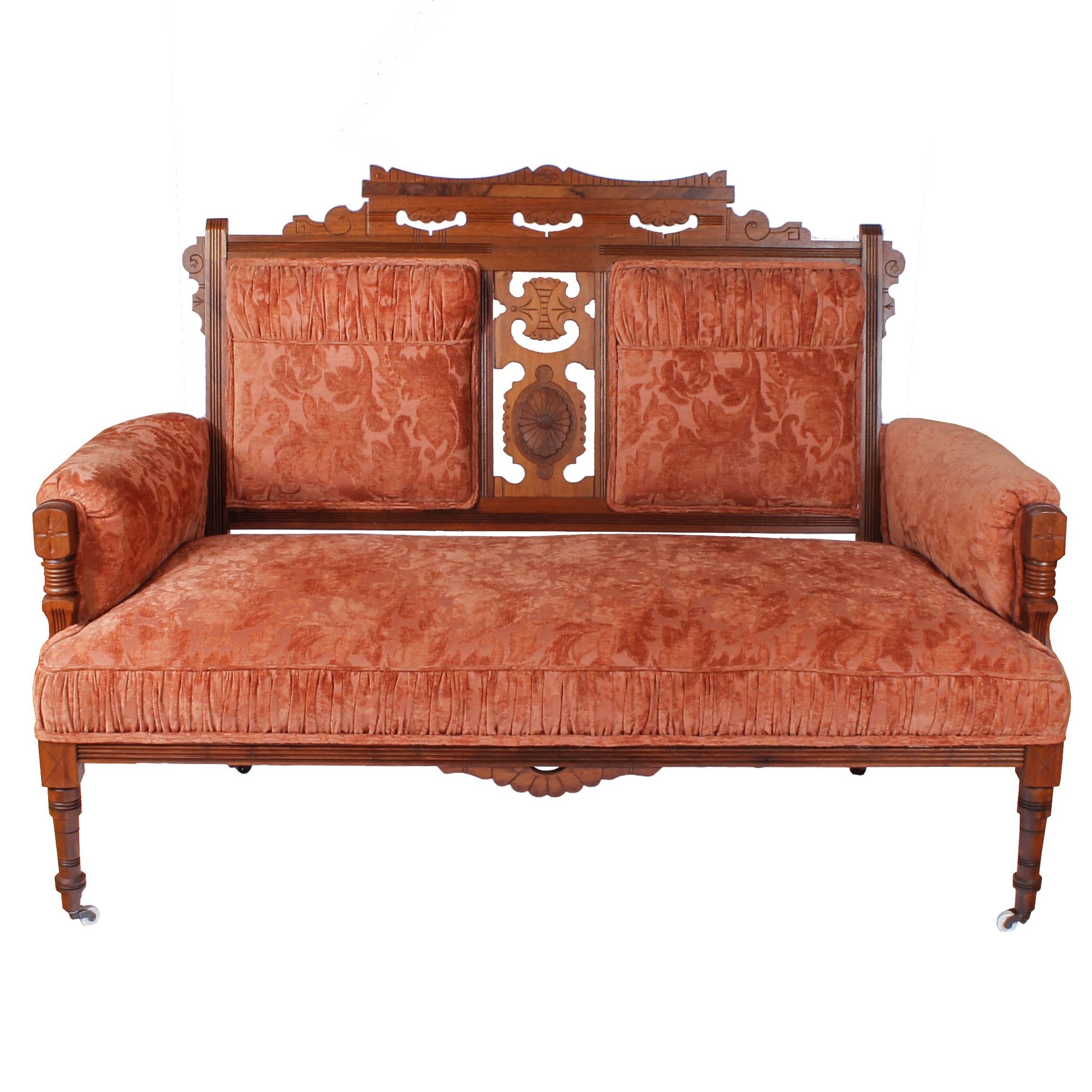 Victorian Upholstered Settee