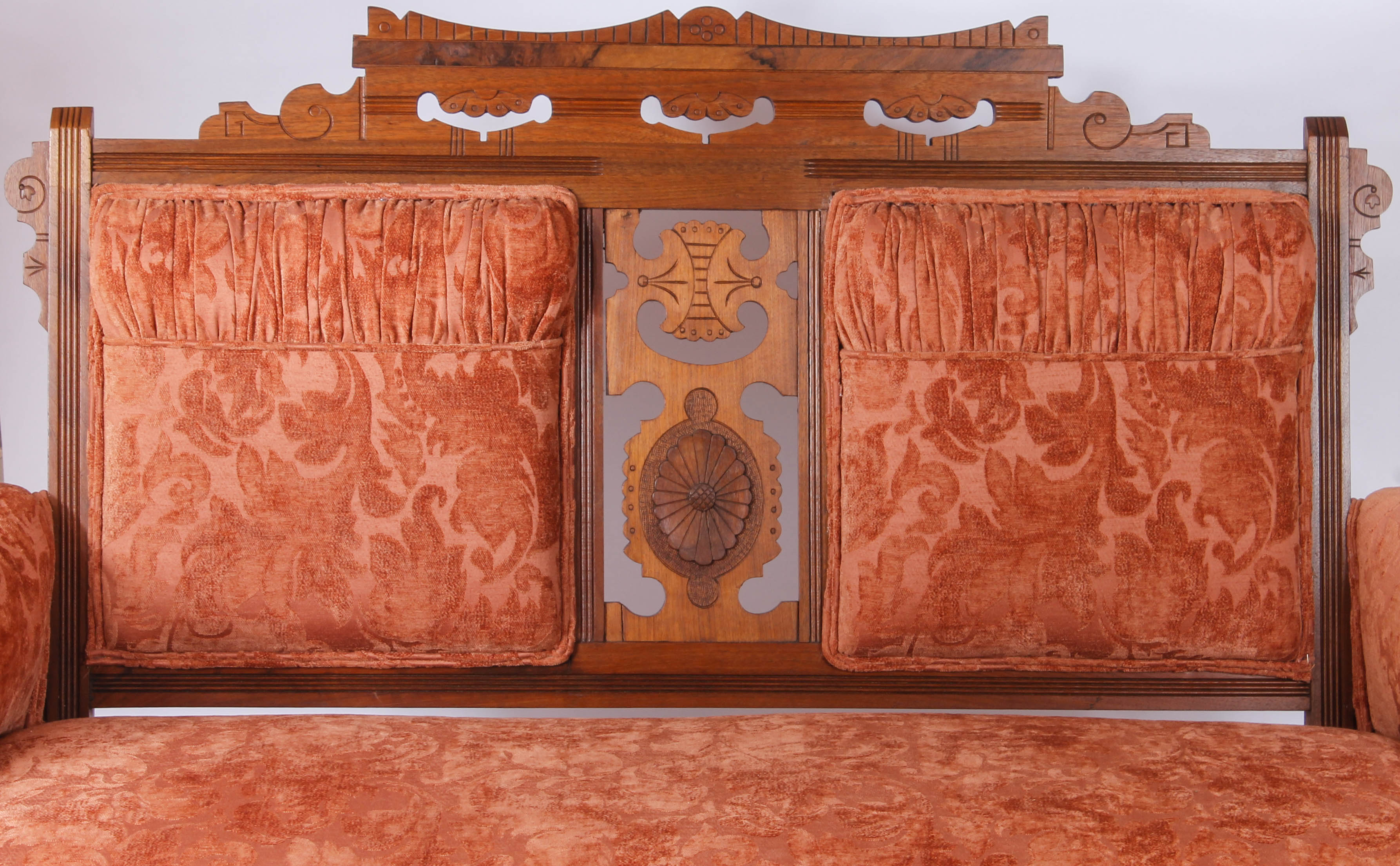 Victorian Upholstered Settee