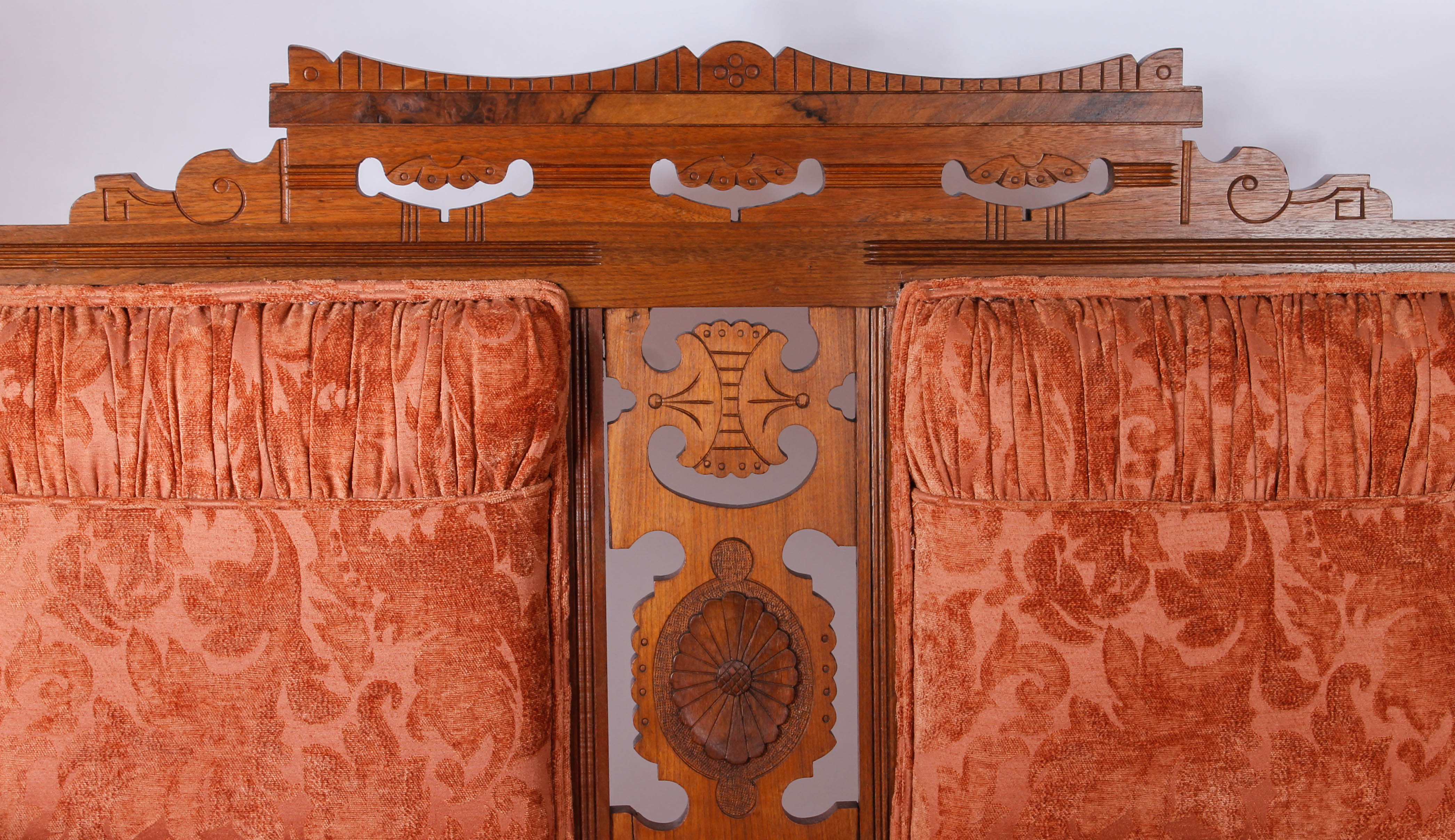 Victorian Upholstered Settee