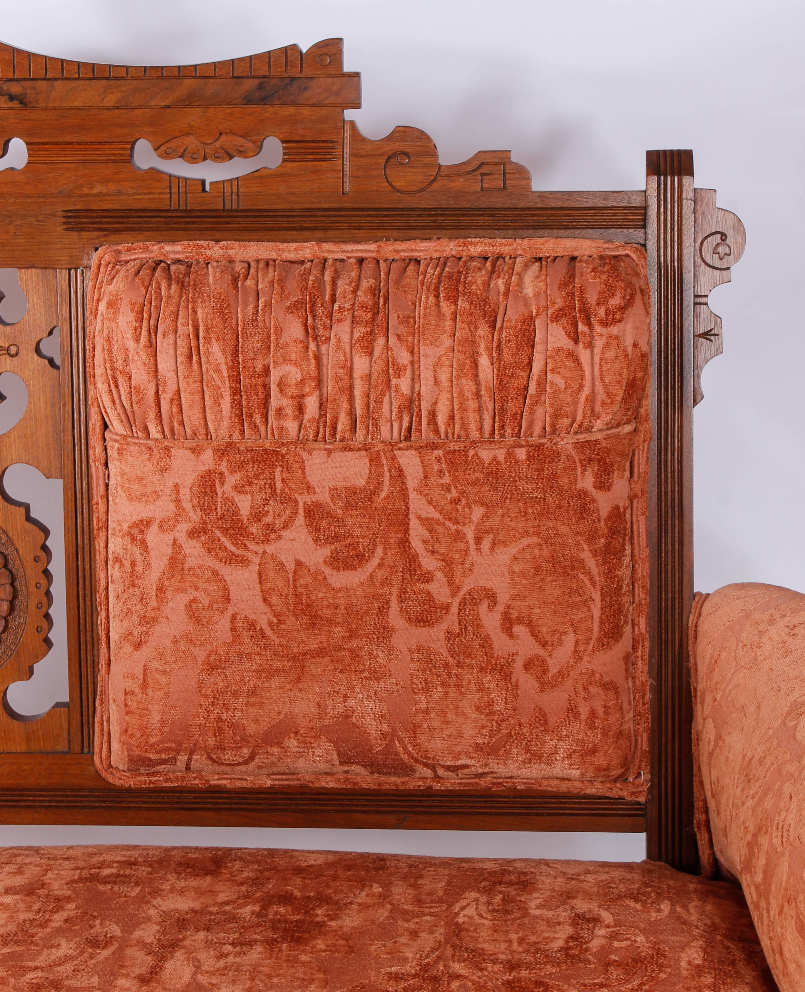 Victorian Upholstered Settee