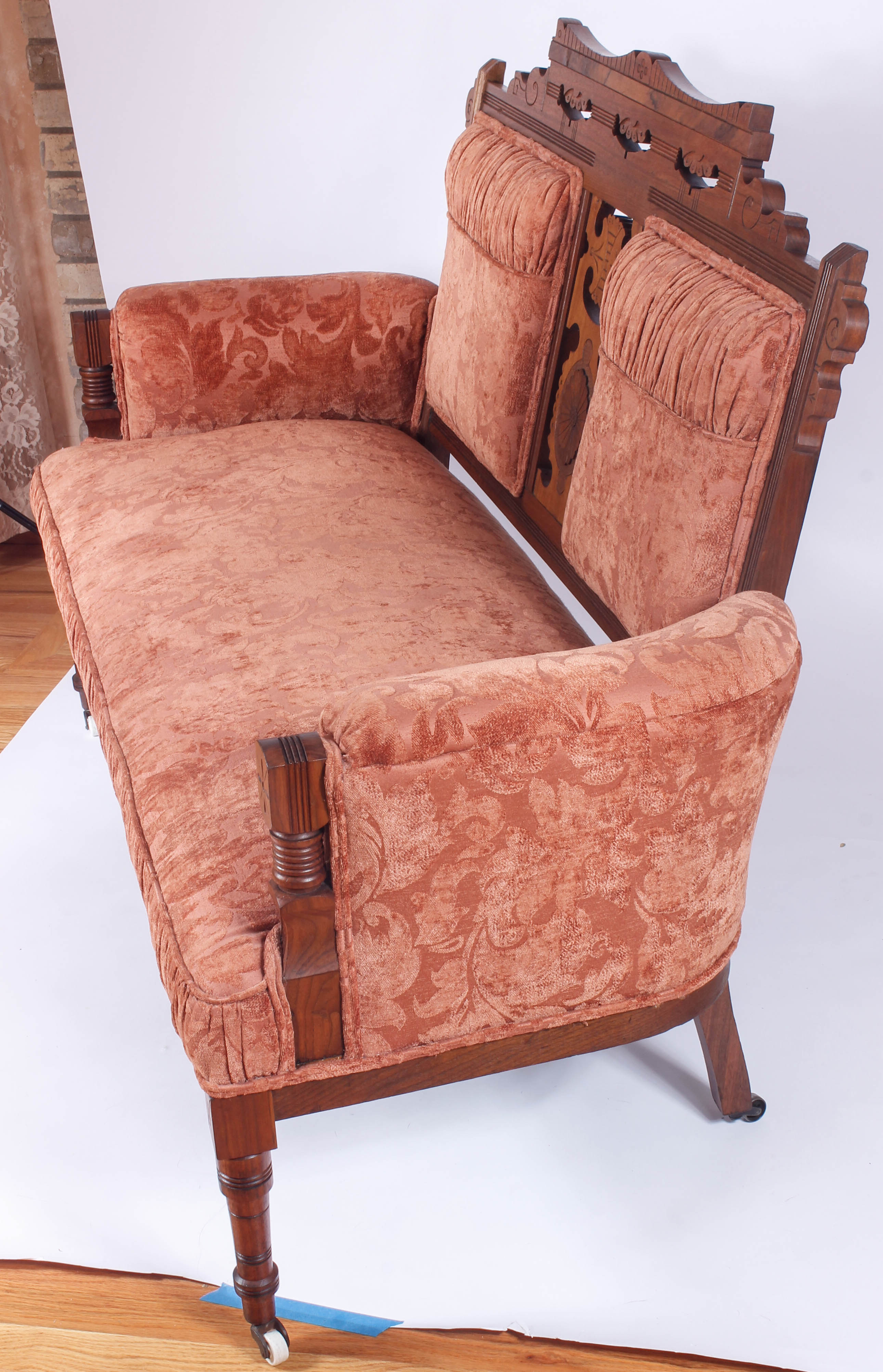 Victorian Upholstered Settee